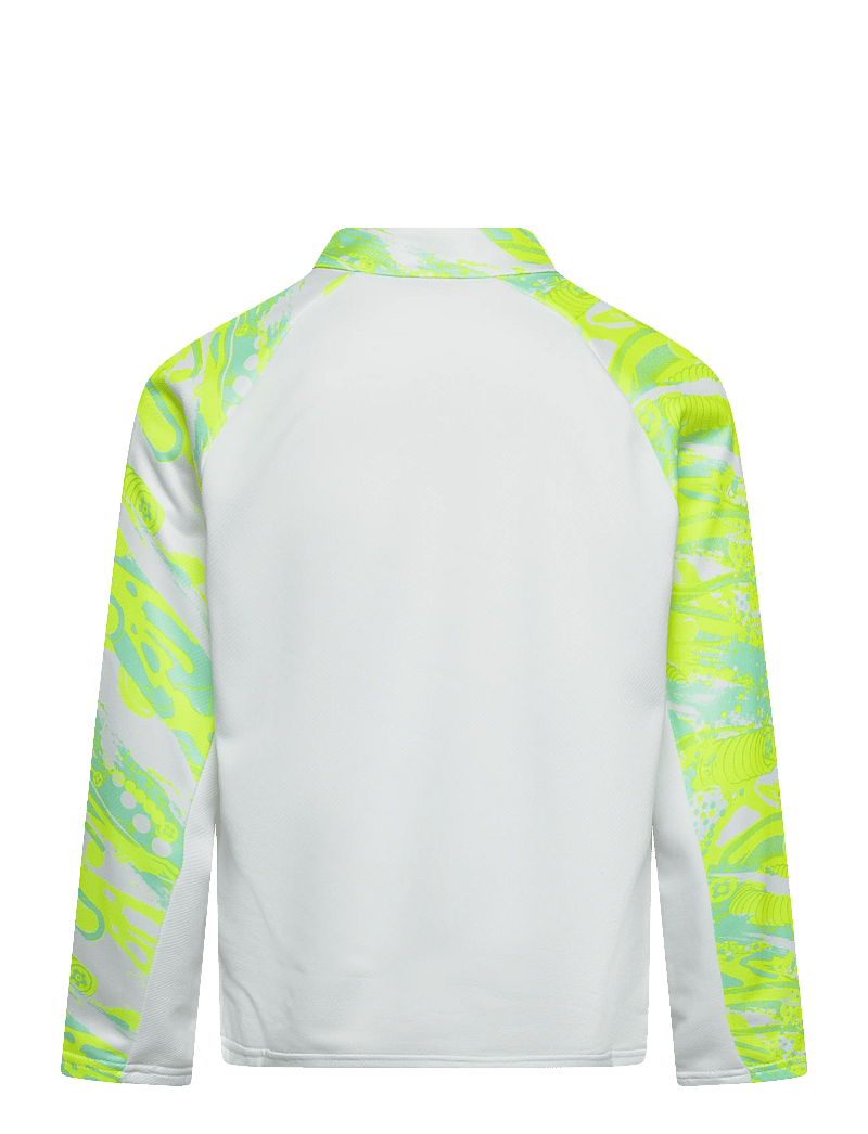 PUMA - Neymar JR Creativity 1/4 Zip Top Jr - sportoberteile - puma white-puma black-mint jelly - 1