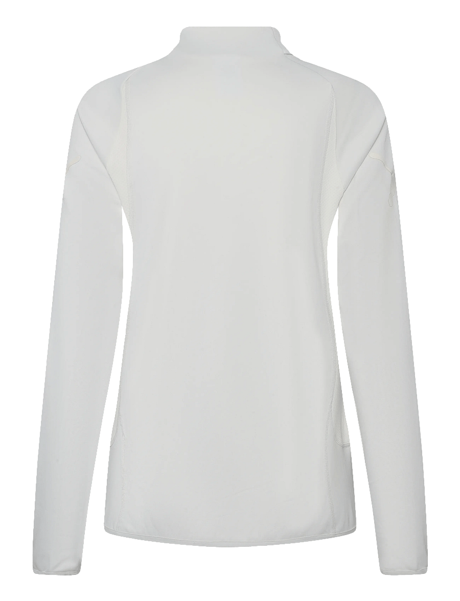 PUMA - IndividualBLAZE 1/4 Zip Top - underställströjor - sedate gray-sugared almond - 1