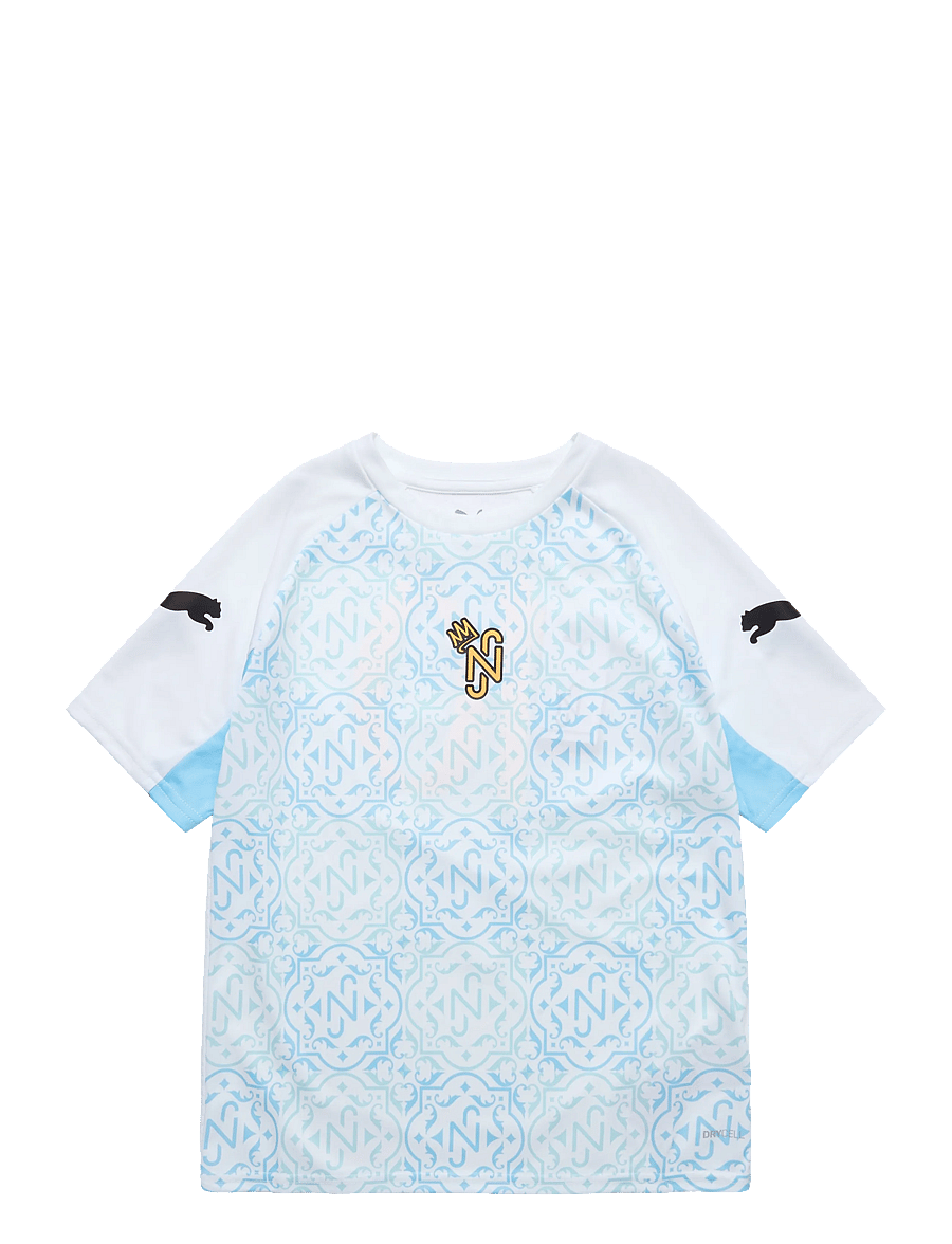 PUMA - NJR Creativity Jersey Jr - sportstoppe - puma white-puma black-vibrant blue - 0