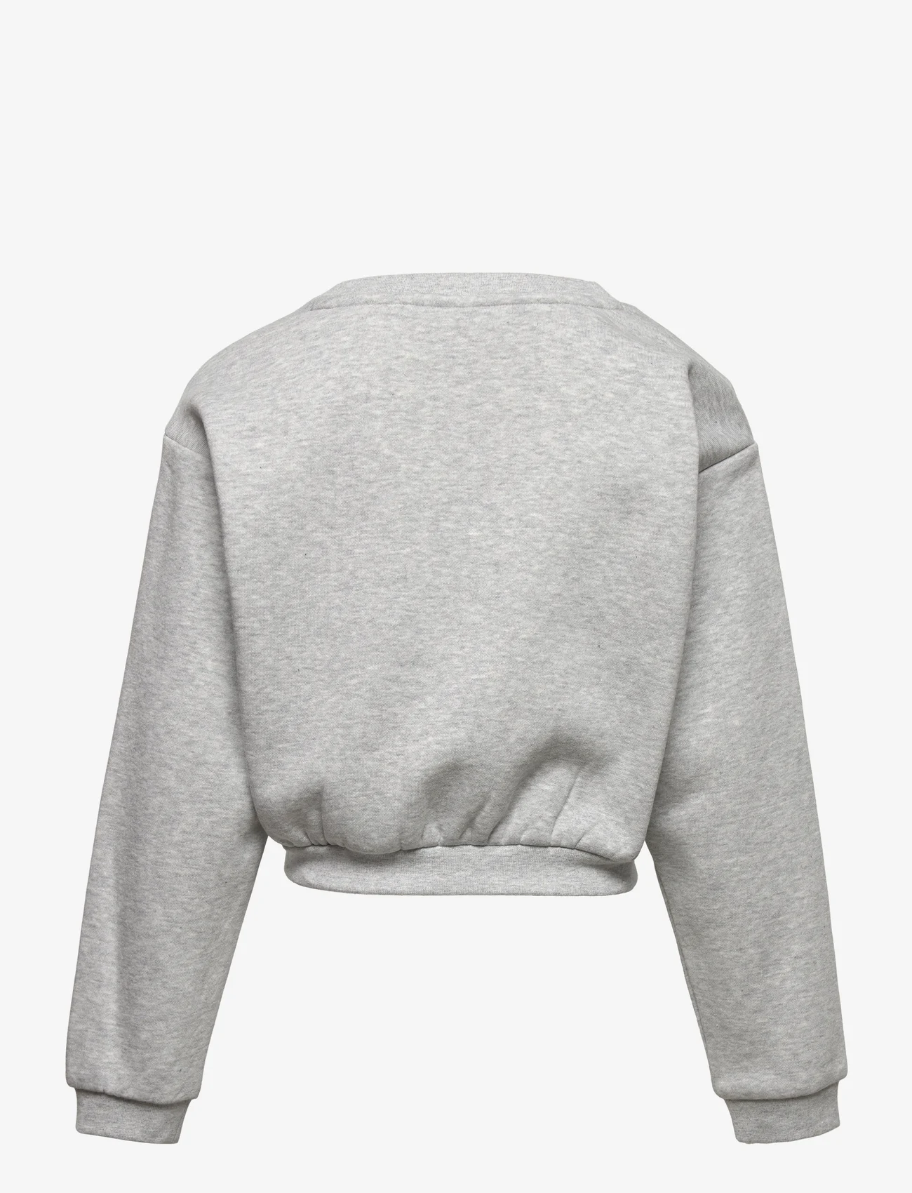 PUMA - Classics GRL Crew FL G - sweaters - light gray heather - 1