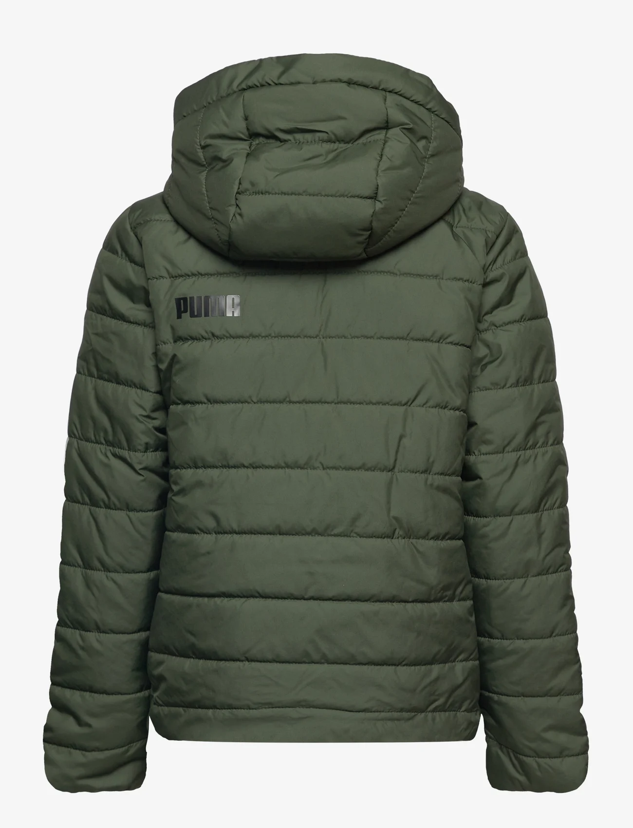 PUMA - ESS Hooded Padded Jacket - insulated jackets - myrtle - 1