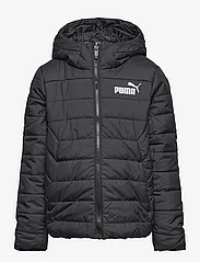 PUMA - ESS Hooded Padded Jacket - insulated jackets - puma black - 0