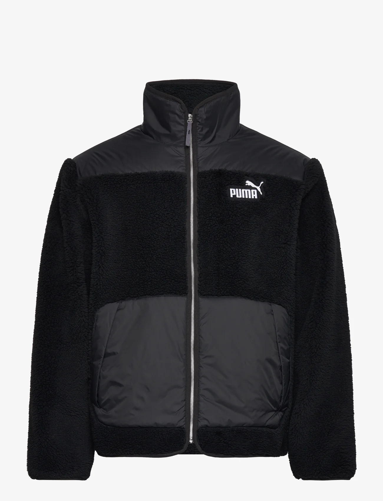 PUMA - Sherpa Hybrid Jacket - frühlingsjacken - puma black - 0