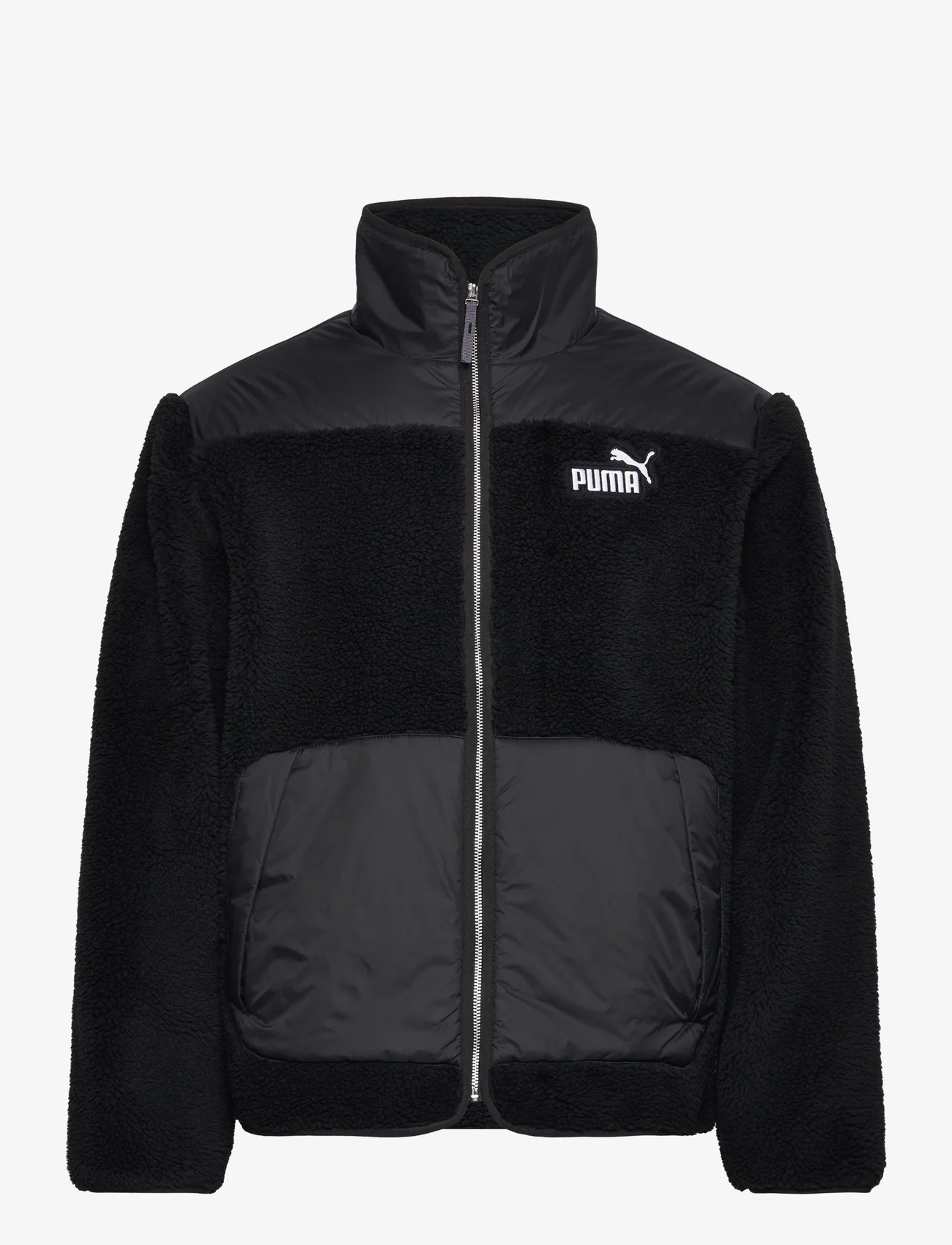 PUMA - Sherpa Hybrid Jacket - spring jackets - puma black - 0