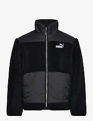 PUMA - Sherpa Hybrid Jacket - spring jackets - puma black - 0
