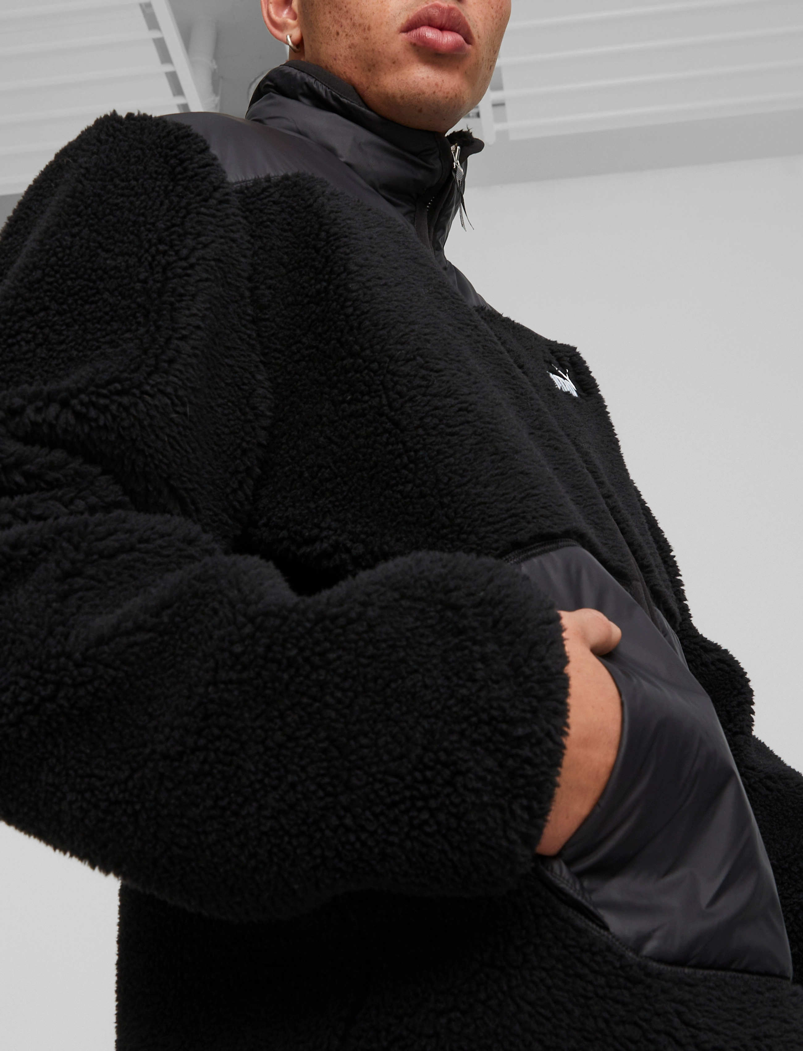 PUMA - Sherpa Hybrid Jacket - puma black - 3