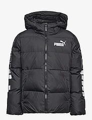 PUMA - PUMA POWER Hooded Jacket - isolerede jakker - puma black - 0