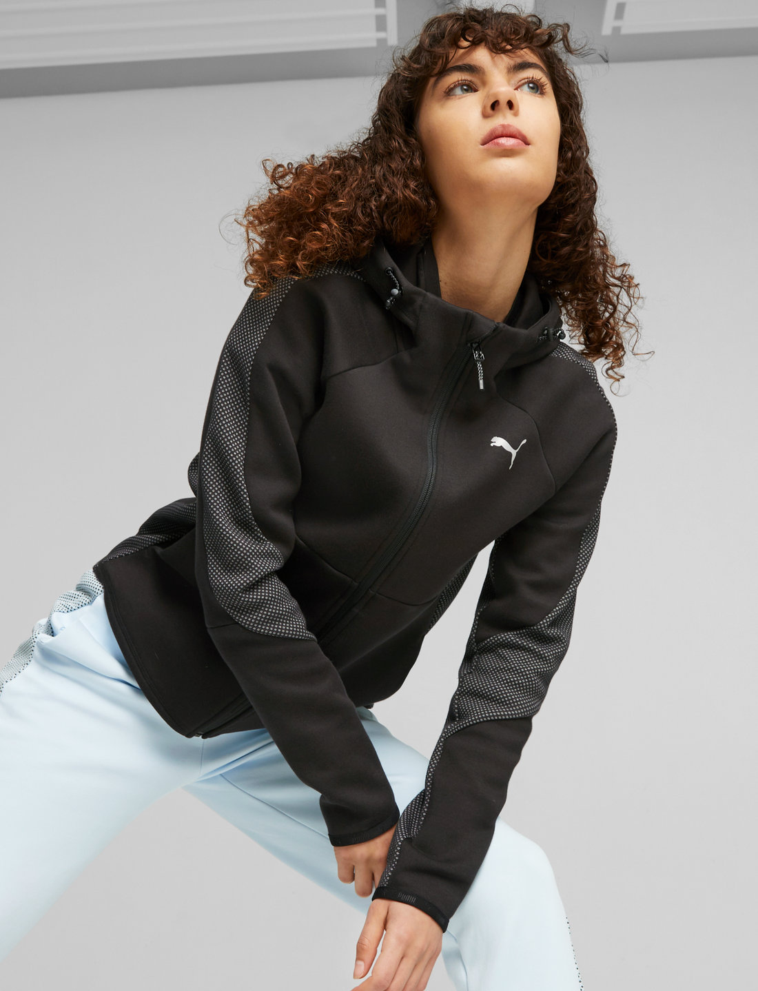 Puma evostripe hoody damen sales