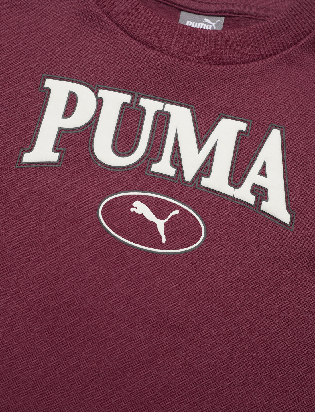 Maroon top puma shirt