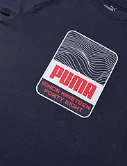 PUMA - ACTIVE SPORTS Graphic Tee B - kortærmede t-shirts - club navy - 3