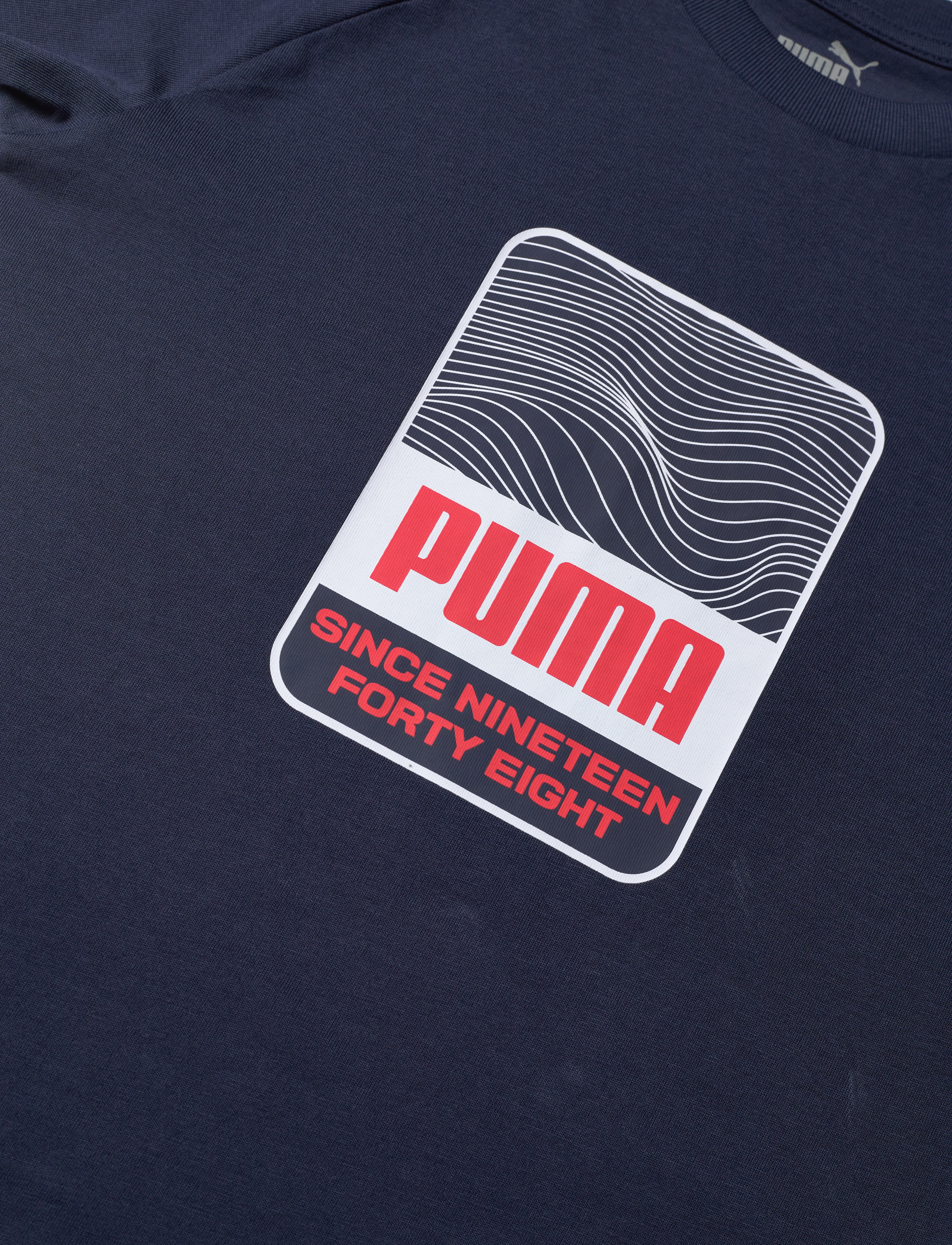 PUMA - ACTIVE SPORTS Graphic Tee B - club navy - 3