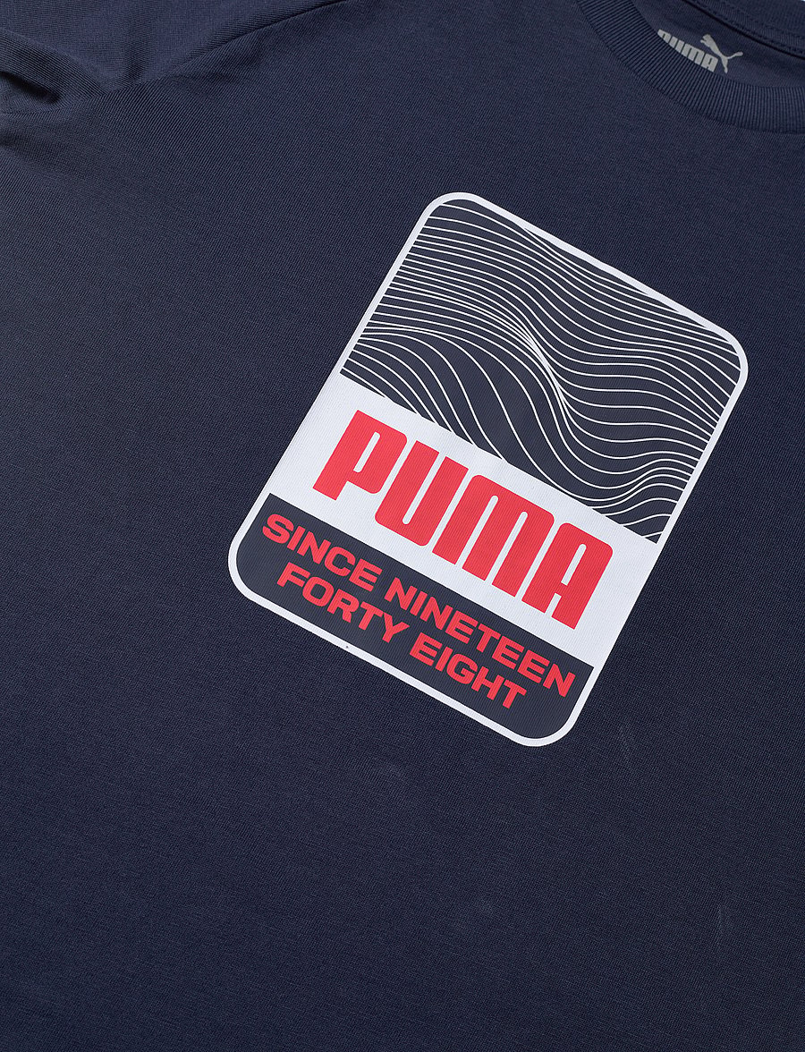 PUMA - ACTIVE SPORTS Graphic Tee B - club navy - 3