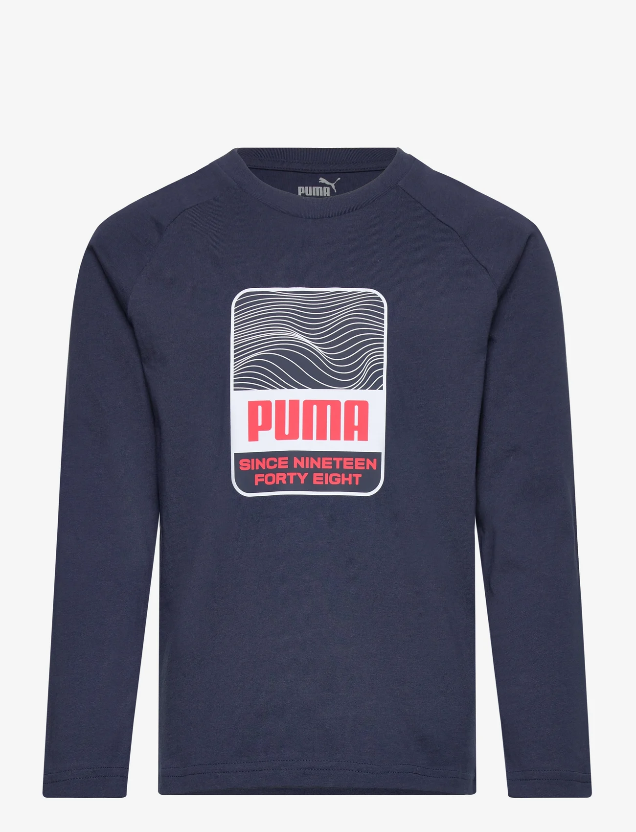 PUMA - ACTIVE SPORTS Longsleeve Tee B - långärmade t-shirts - club navy - 0