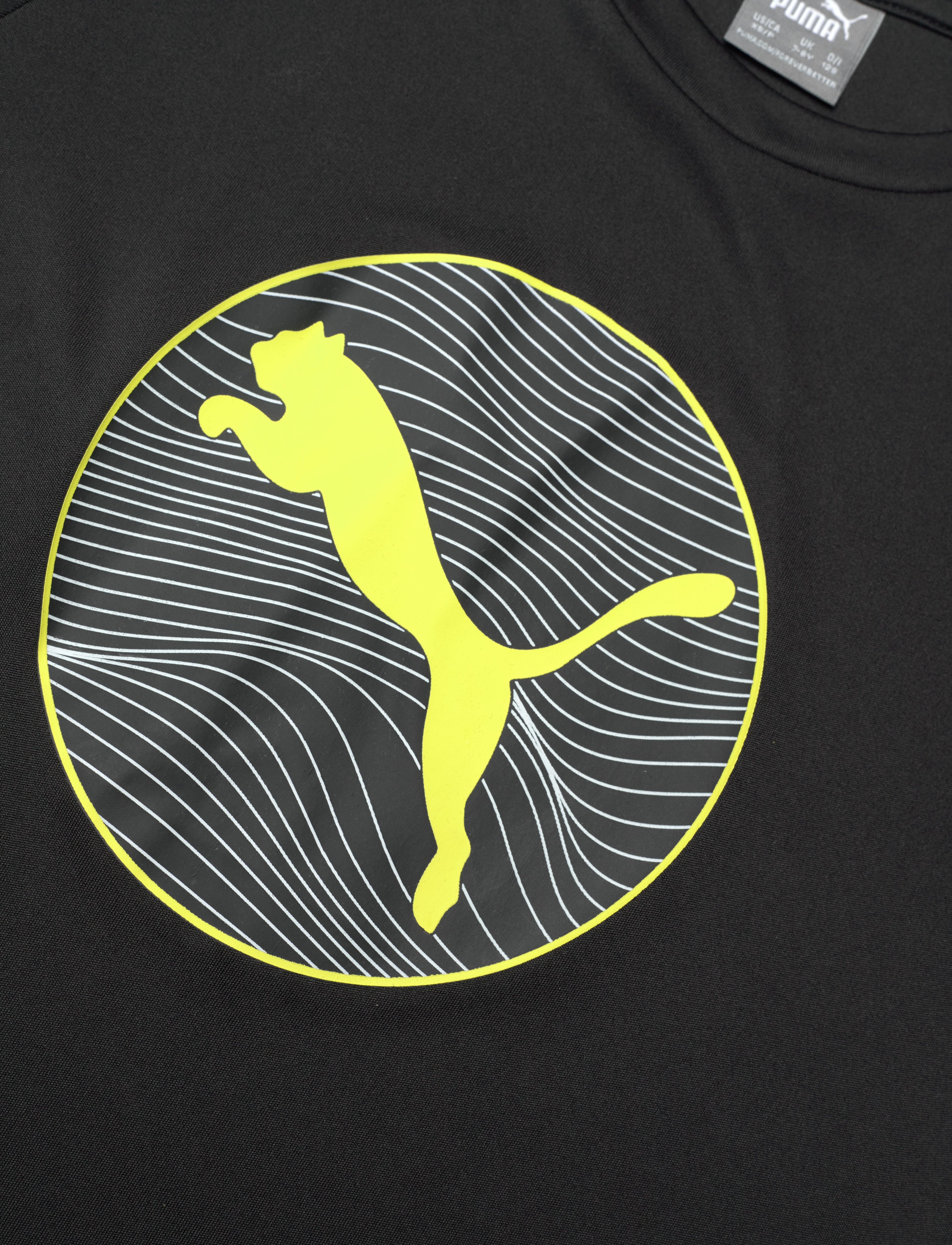 PUMA - ACTIVE SPORTS Graphic Tee B - puma black - 3