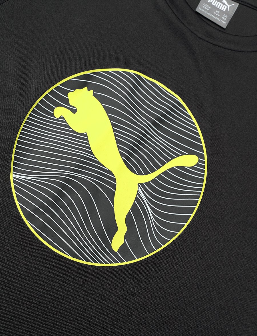 PUMA - ACTIVE SPORTS Graphic Tee B - puma black - 3