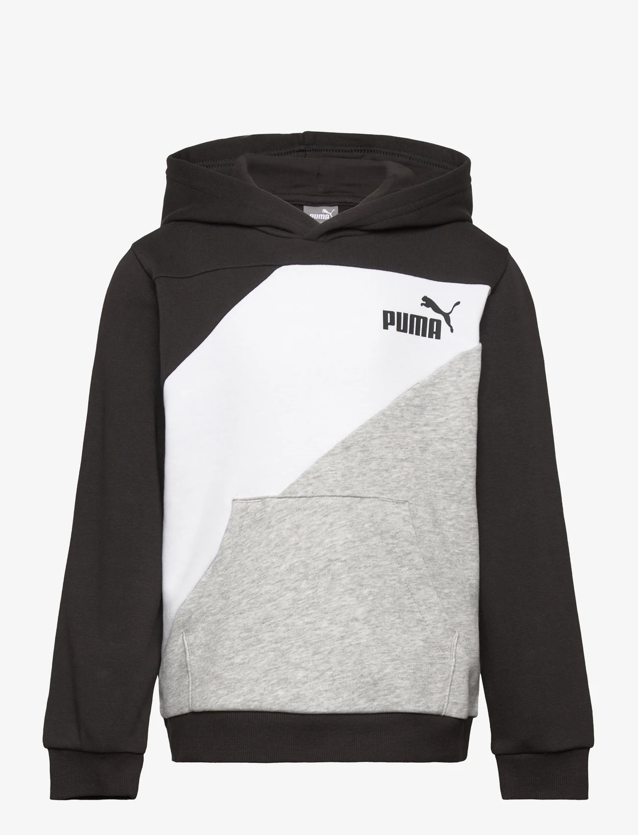 PUMA - PUMA POWER Colorblock Hoodie TR B - clothes - puma black - 1