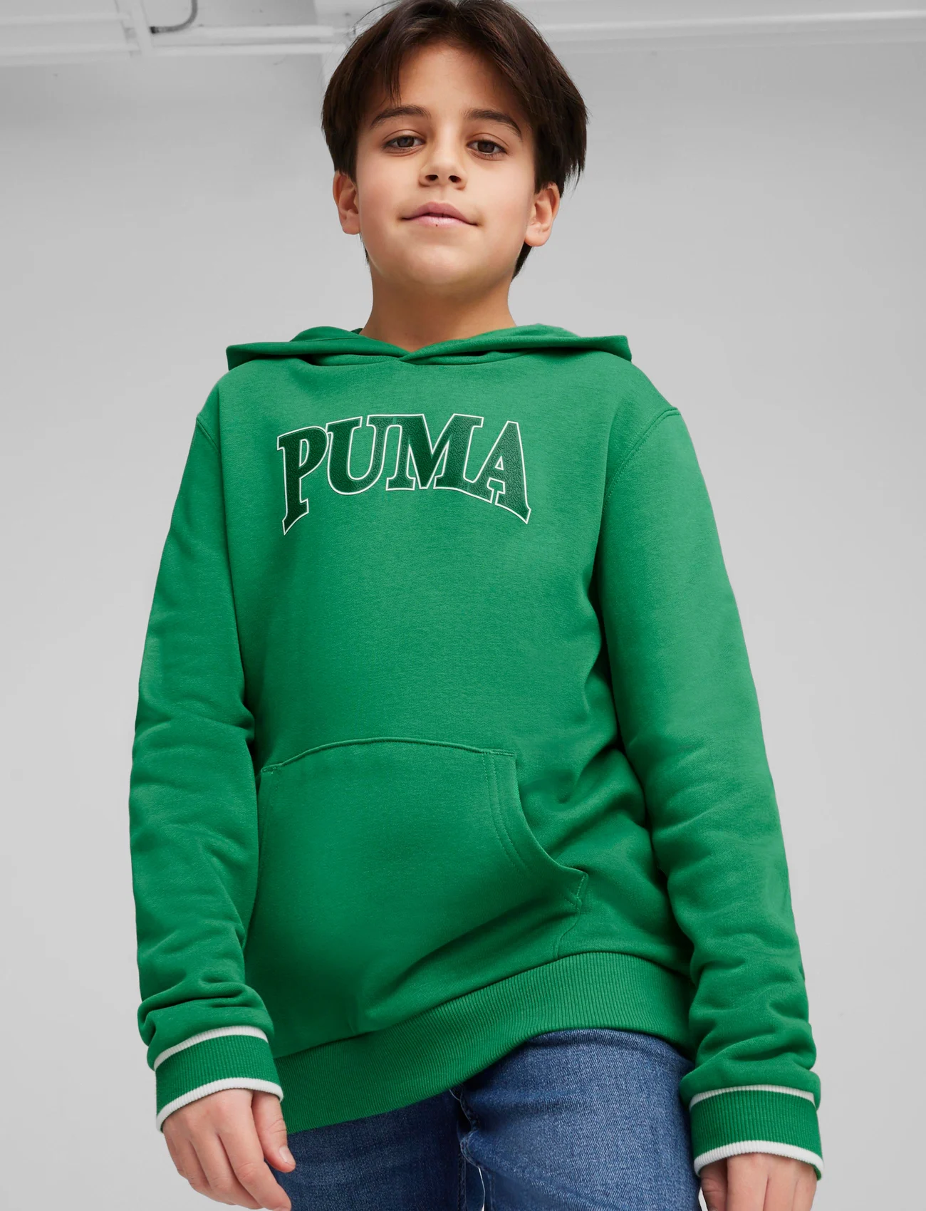 PUMA - PUMA SQUAD Hoodie TR B - clothes - archive green - 0