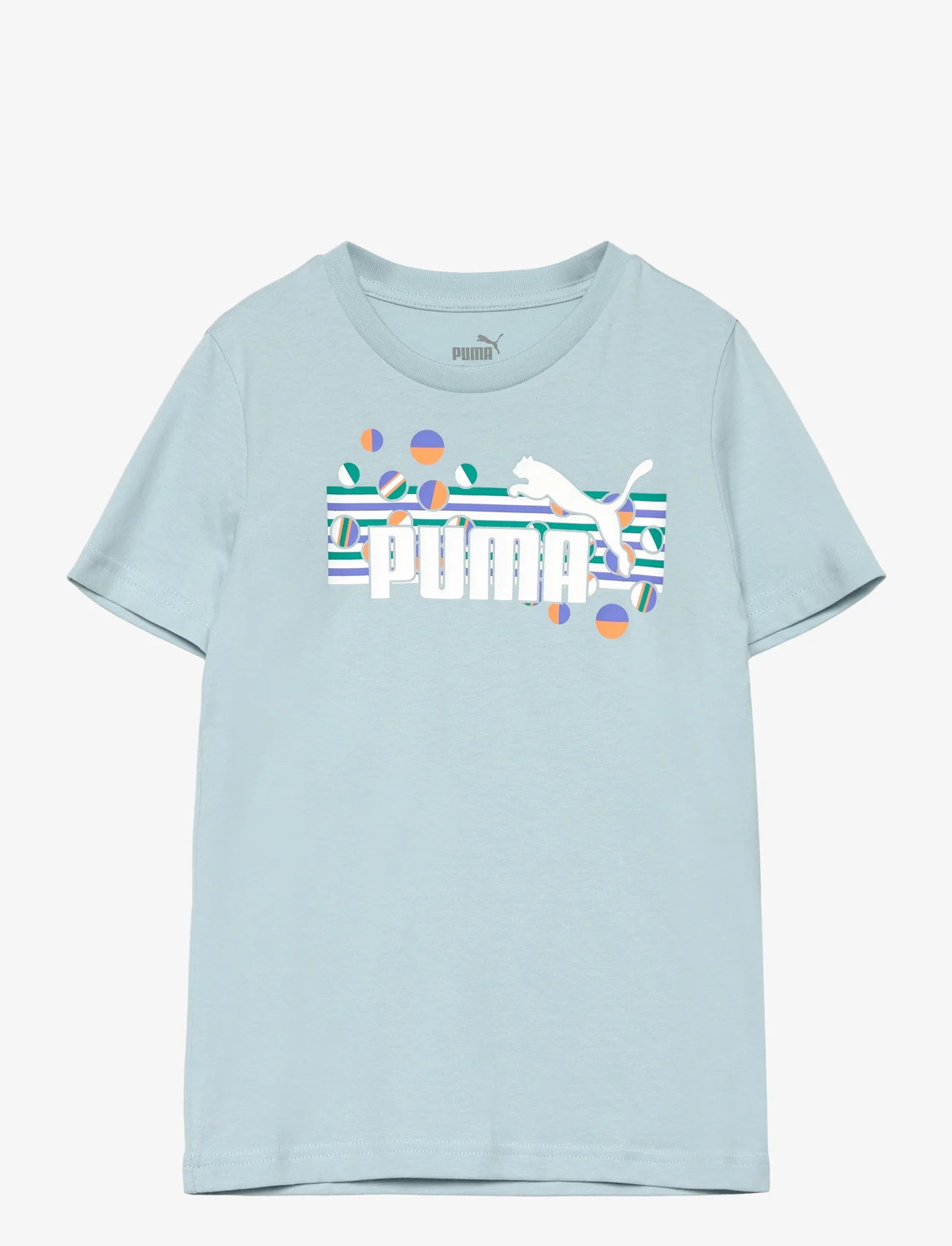 PUMA - ESS+ SUMMER CAMP Tee - kortærmede t-shirts - turquoise surf - 0