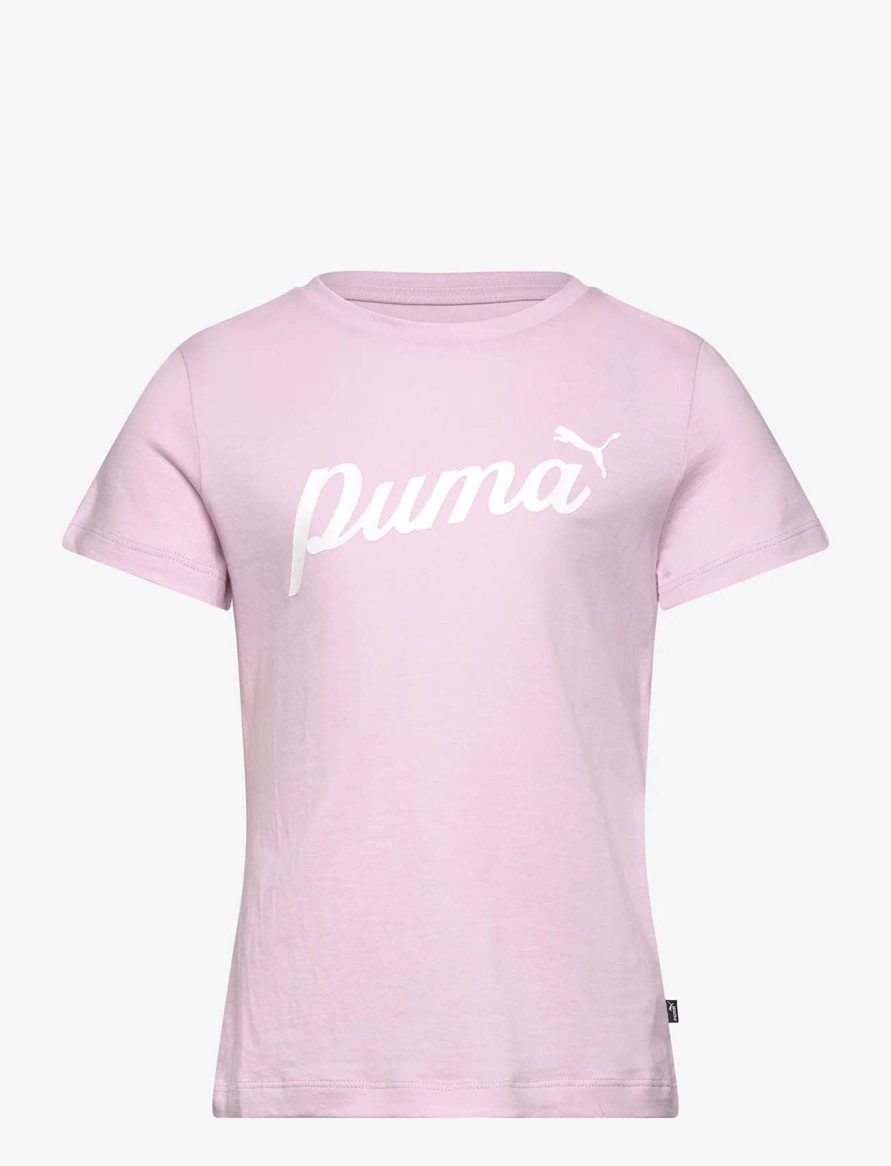 PUMA - ESS+ Script Tee G - kortärmade t-shirts - grape mist - 0