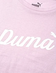 PUMA - ESS+ Script Tee G - short-sleeved t-shirts - grape mist - 2