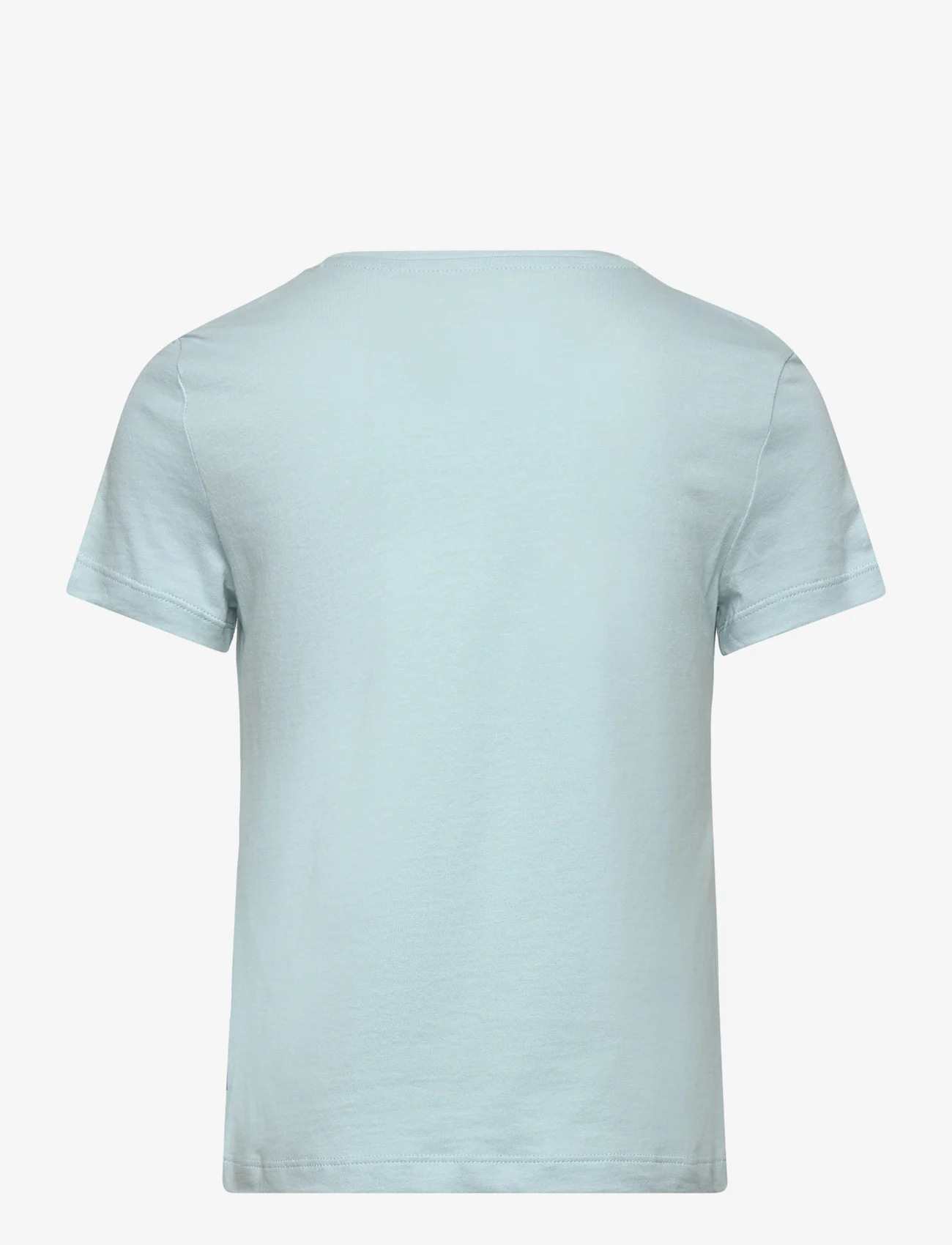PUMA - ESS+ Script Tee G - short-sleeved t-shirts - turquoise surf - 1