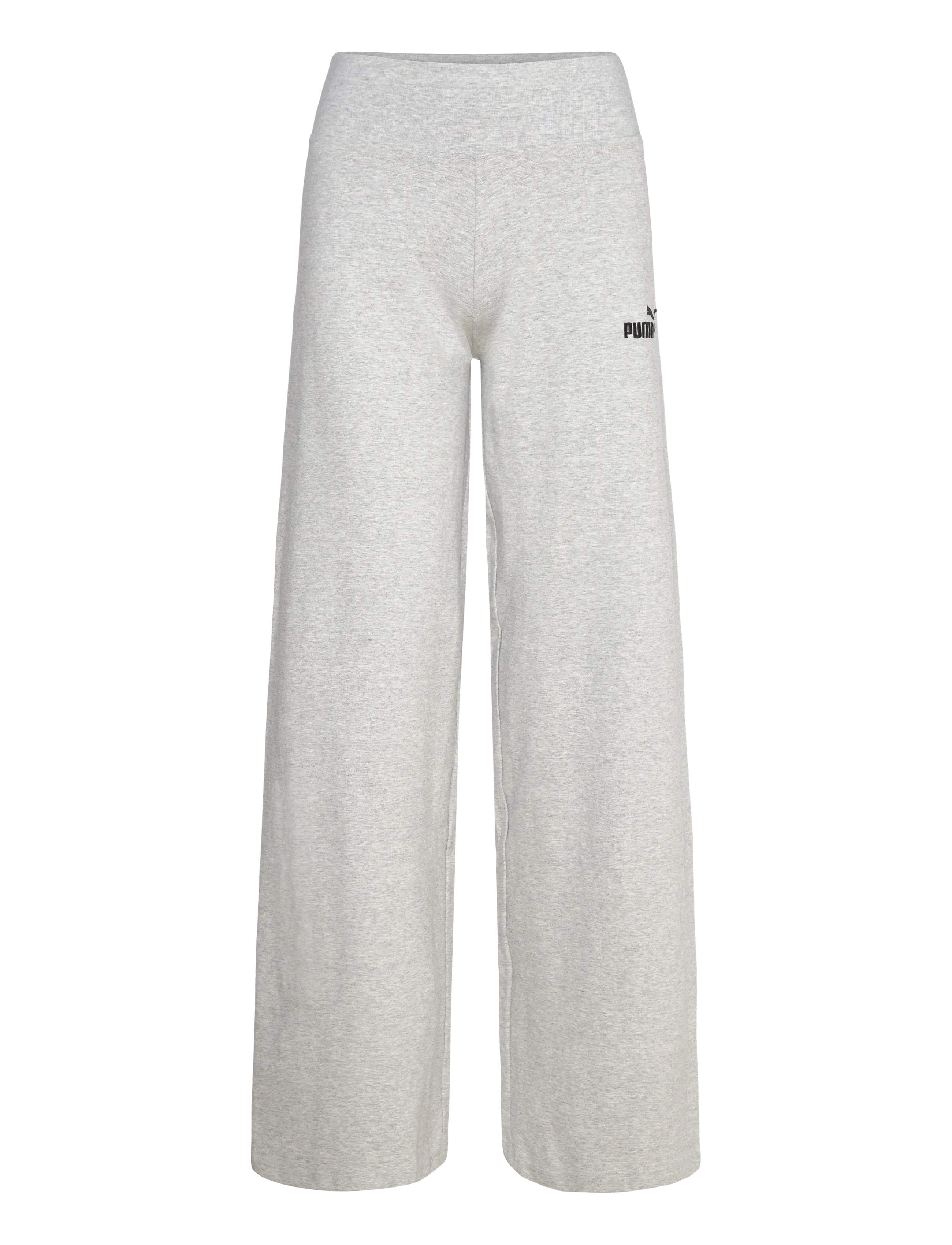 PUMA Ess Small No. 1 Logo High-Waist Straight Leggings, L, Sport Tights, Grau - Frauen