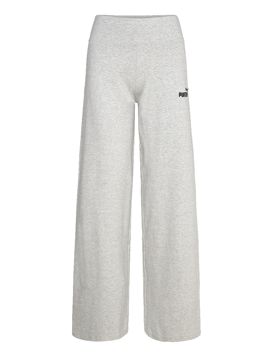 PUMA - ESS Small No. 1 Logo High-Waist Straight Leggings - joggingbukser - light gray heather - 0