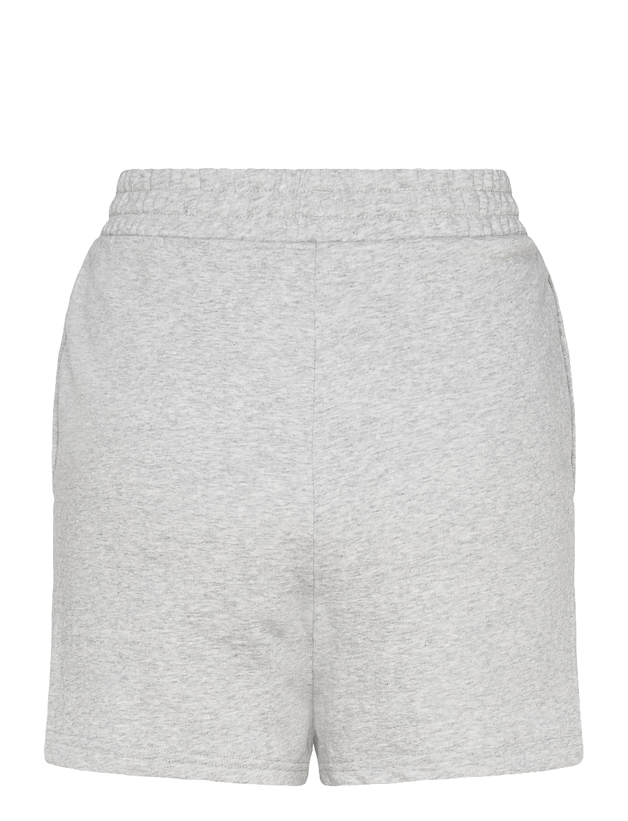 PUMA - ESS Small No. 1 Logo 5'' High-Waist Shorts TR - püksid - light gray heather - 1