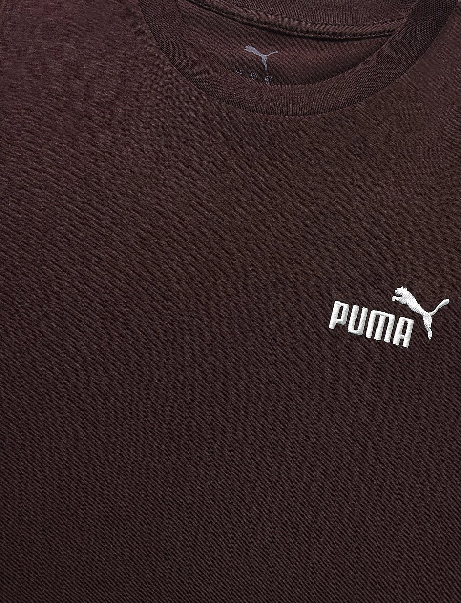 PUMA - ESS Small No. 1 Logo Tee (s) - alussärgid ja t-särgid - chocolate fondue - 2