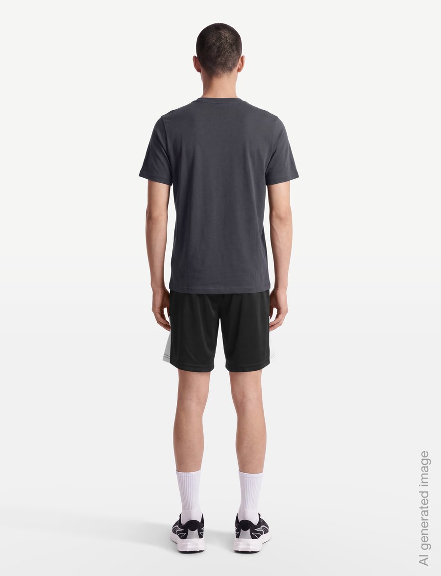 PUMA - ESS Small No. 1 Logo Tee (s) - oberteile & t-shirts - moody gray - 4