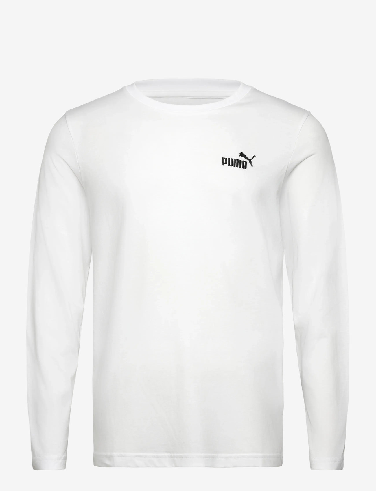 PUMA - ESS No. 1 Logo Longsleeve Tee - kläder - puma white - 0