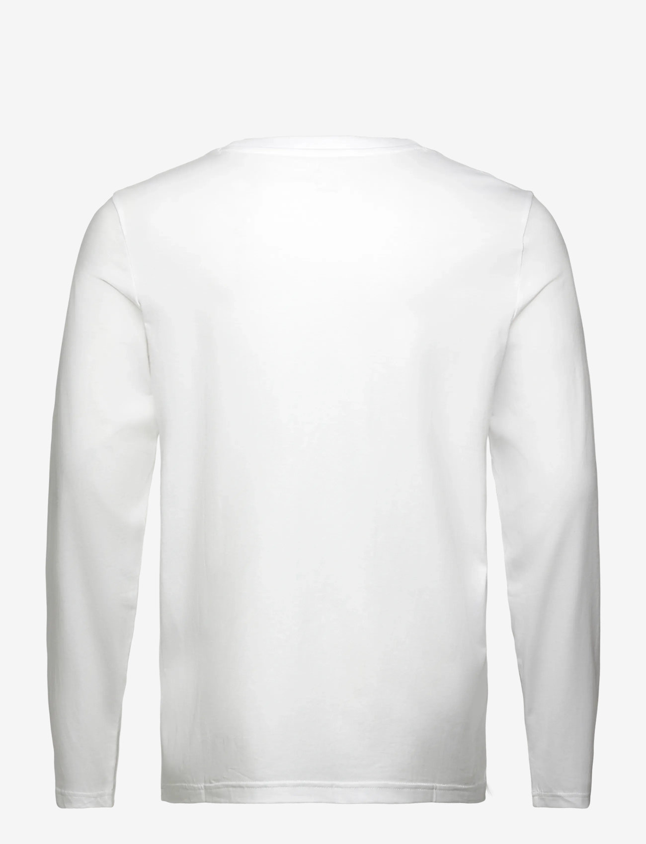 PUMA - ESS No. 1 Logo Longsleeve Tee - kläder - puma white - 1