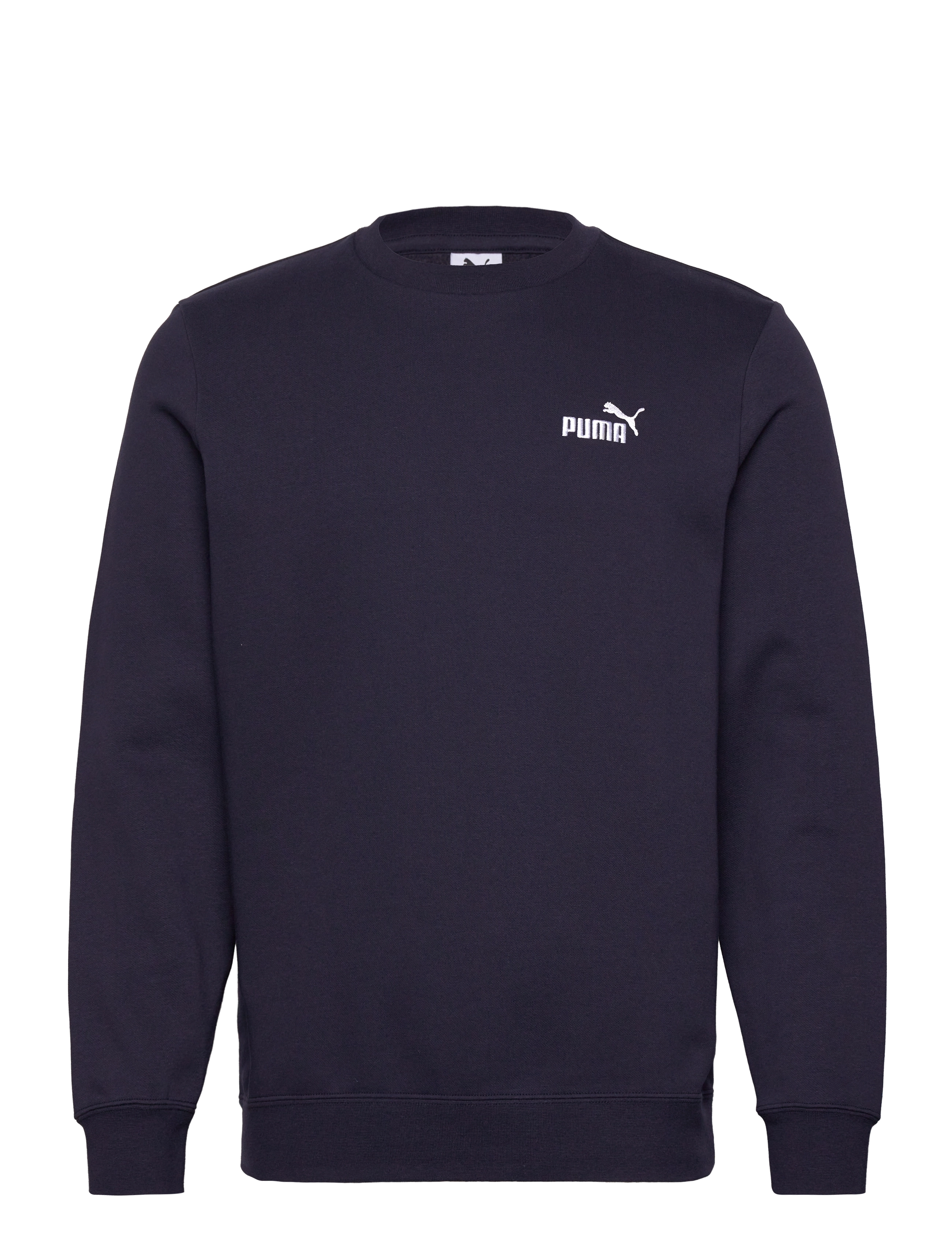 PUMA ESS Small No. 1 Logo Crew FL - Kläder - NEW NAVY / navy