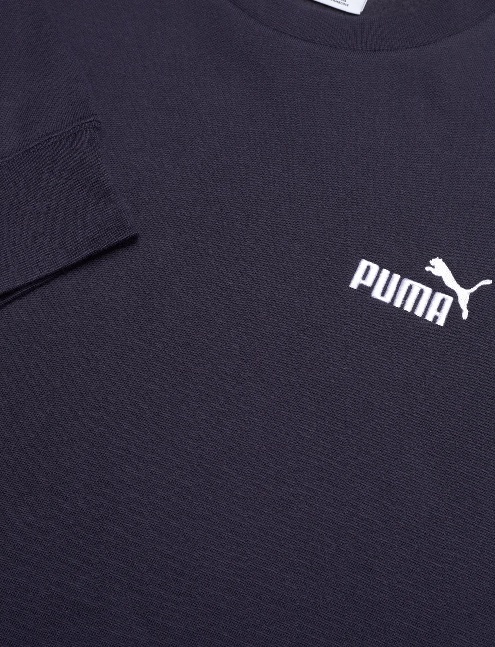 PUMA - ESS Small No. 1 Logo Crew FL - Överdelar - new navy - 2
