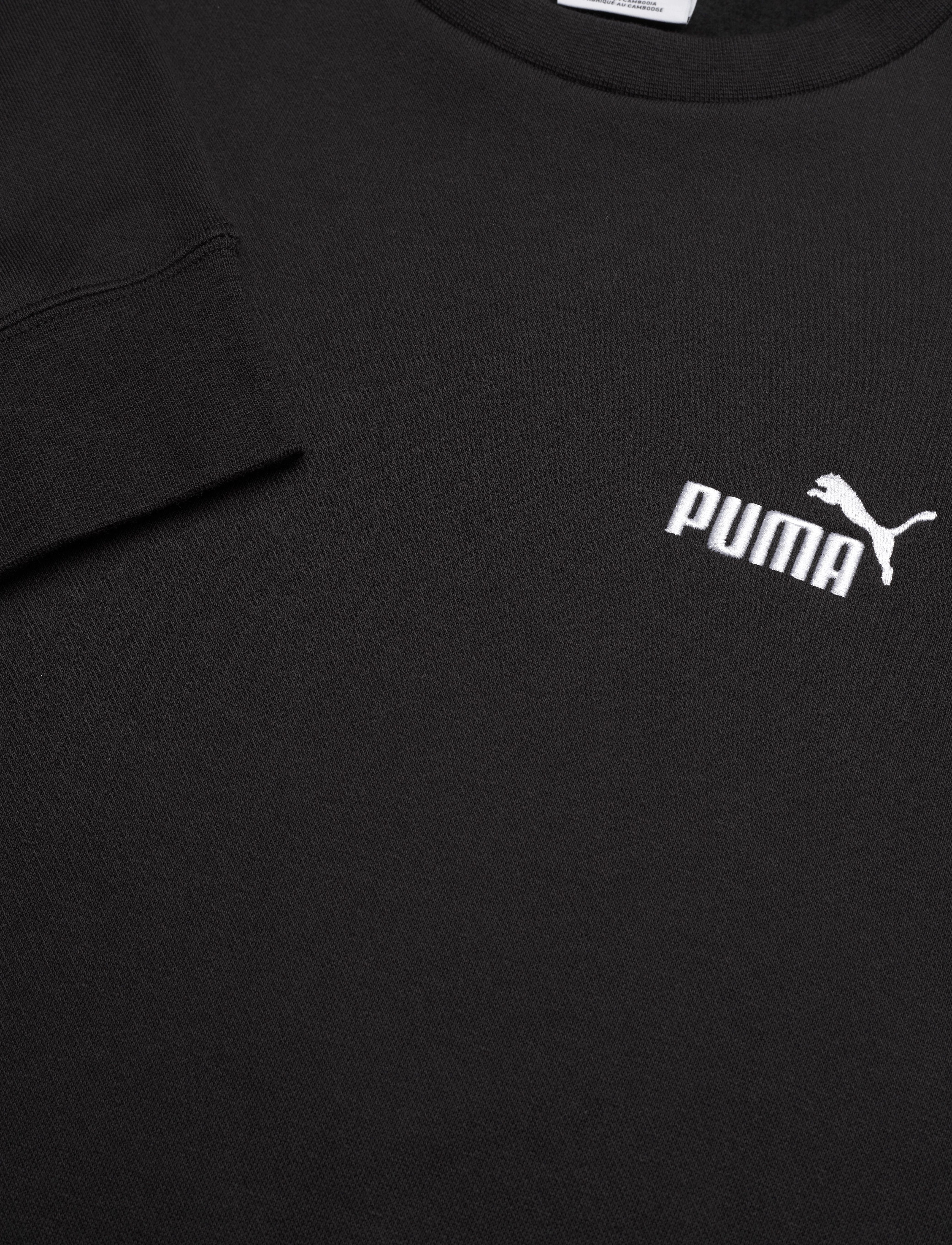 PUMA - ESS Small No. 1 Logo Crew FL - alussärgid - puma black - 2