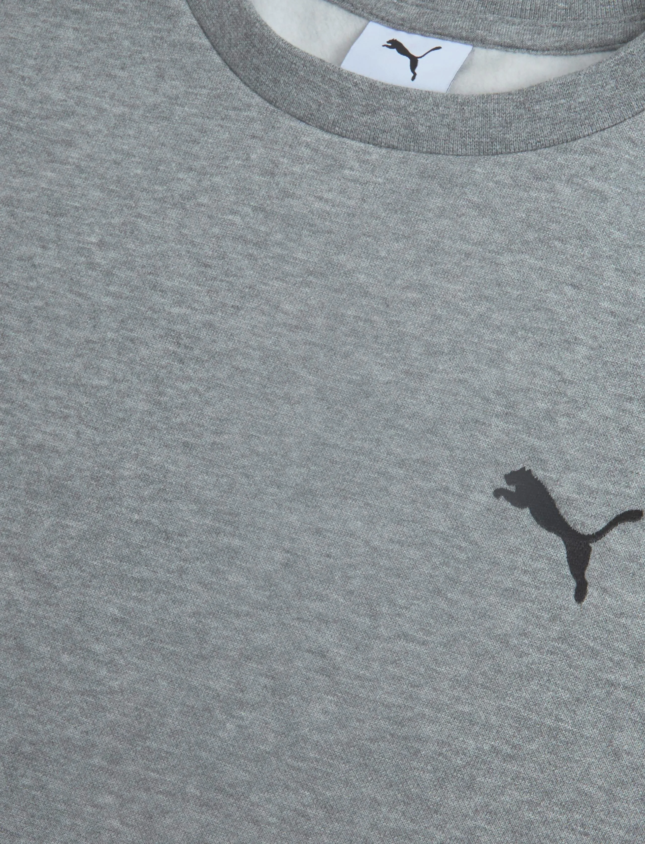 PUMA - ESS Crew FL - medium gray heather - 2