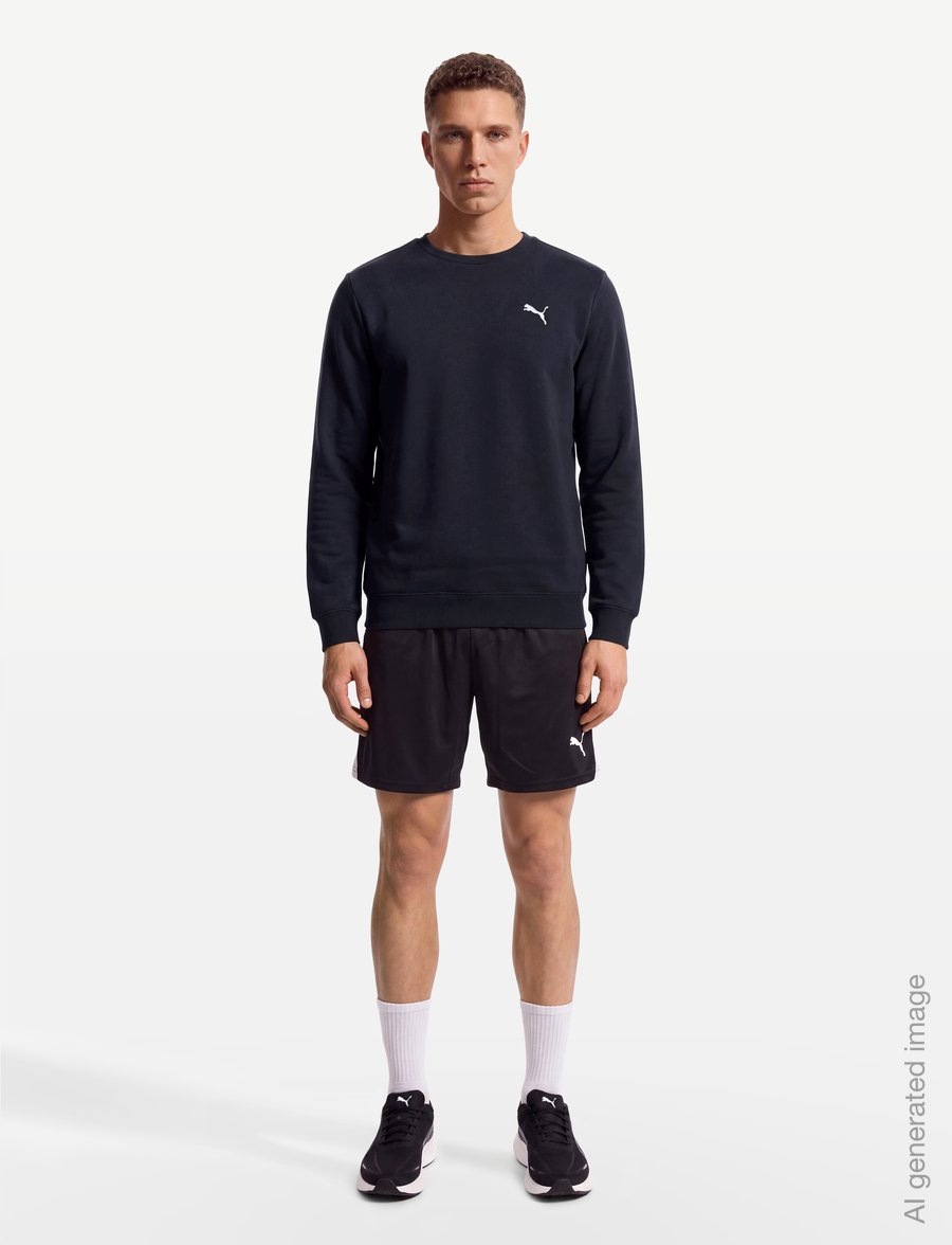 PUMA - ESS Crew FL - oberteile - new navy - 0