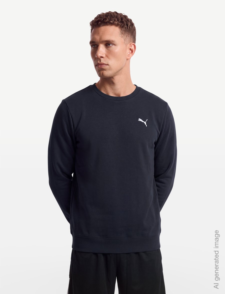 PUMA - ESS Crew FL - oberteile - new navy - 3