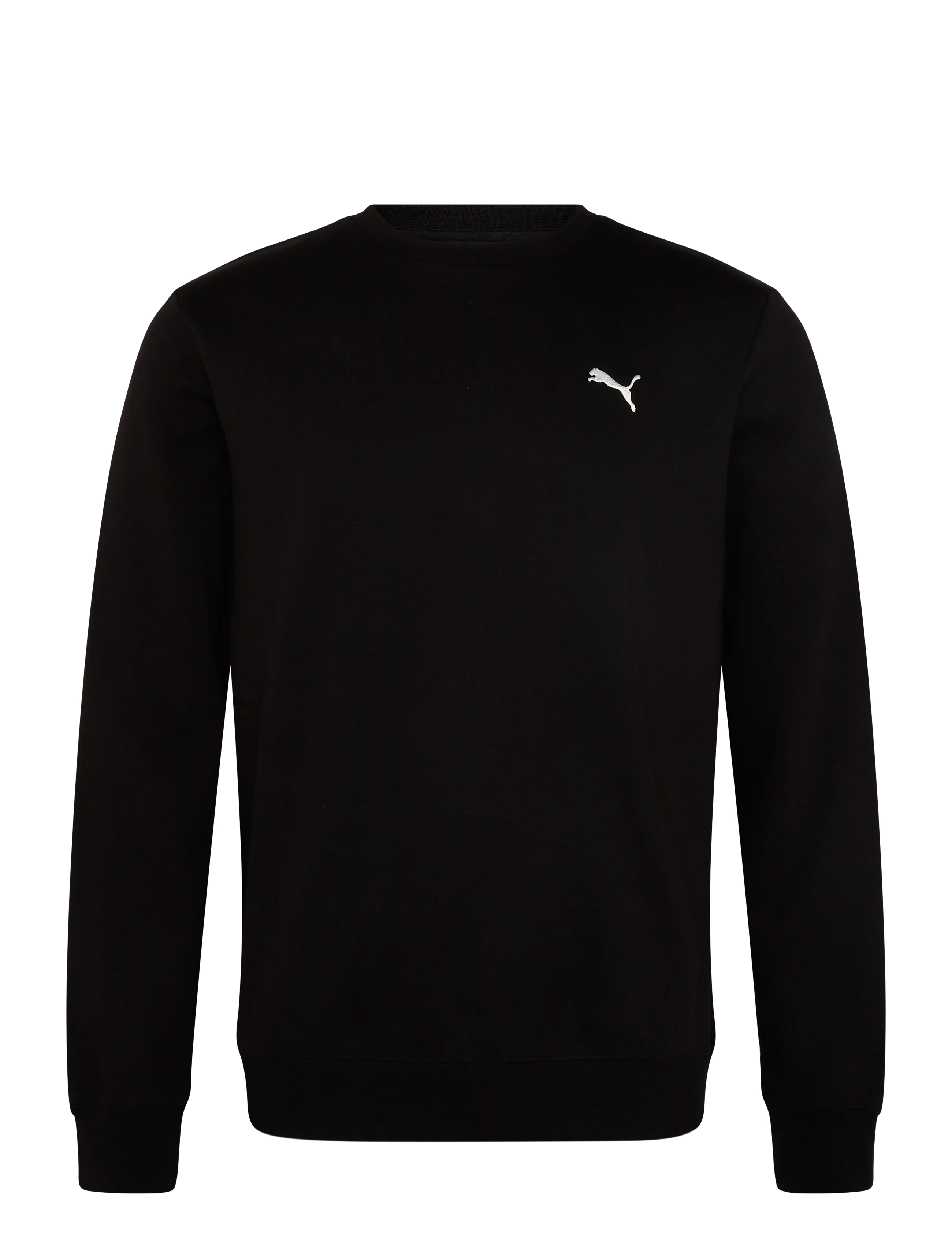 PUMA ESS Crew FL - Sweatshirts - PUMA BLACK / black