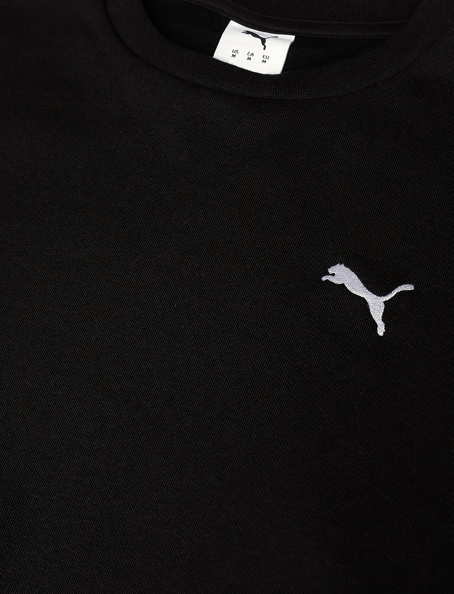PUMA - ESS Crew FL - oberteile - puma black - 2