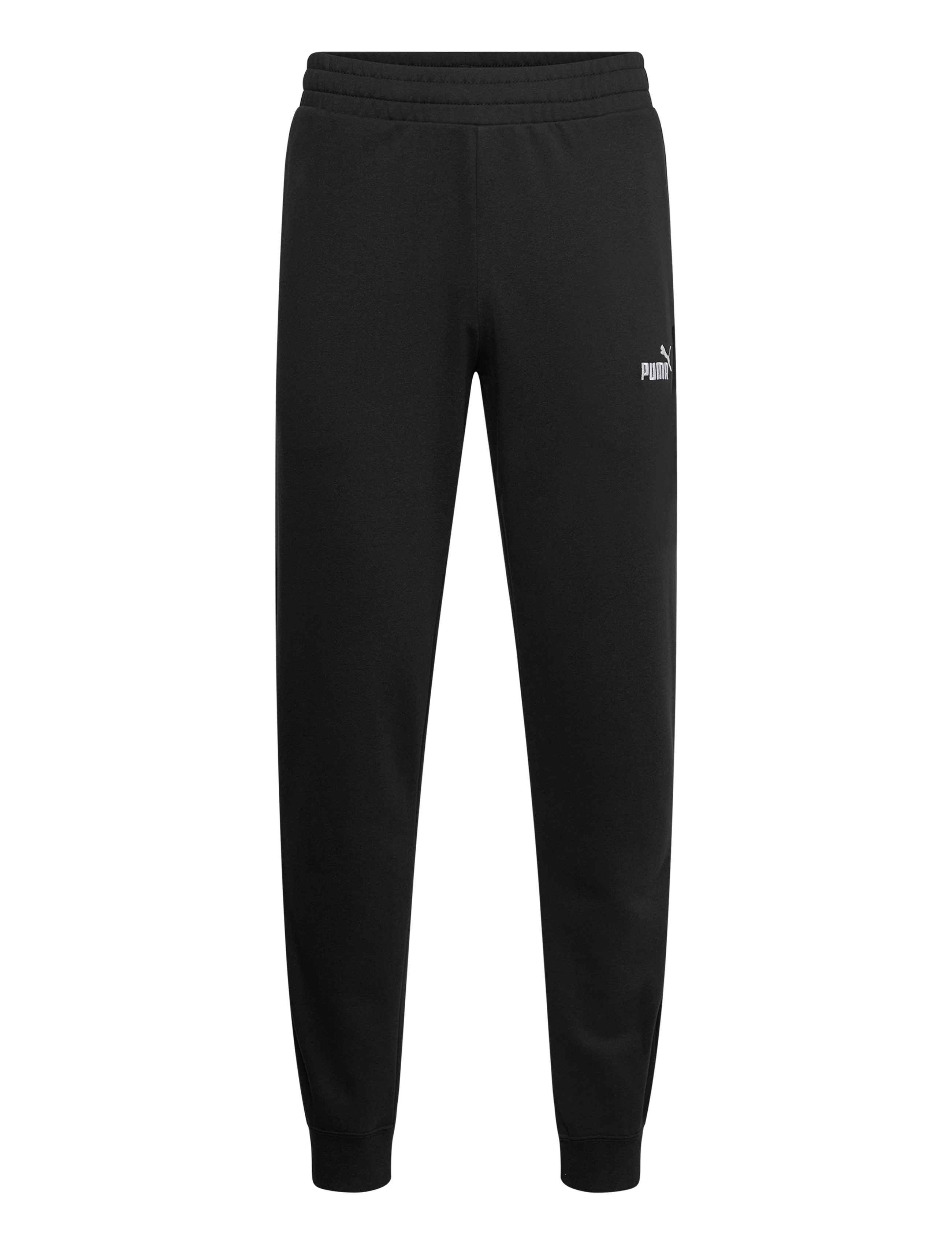 PUMA Ess No. 1 Logo Sweatpants Fl Cl, S, Black, Sport Pants > Sport Sweatpants, Dame