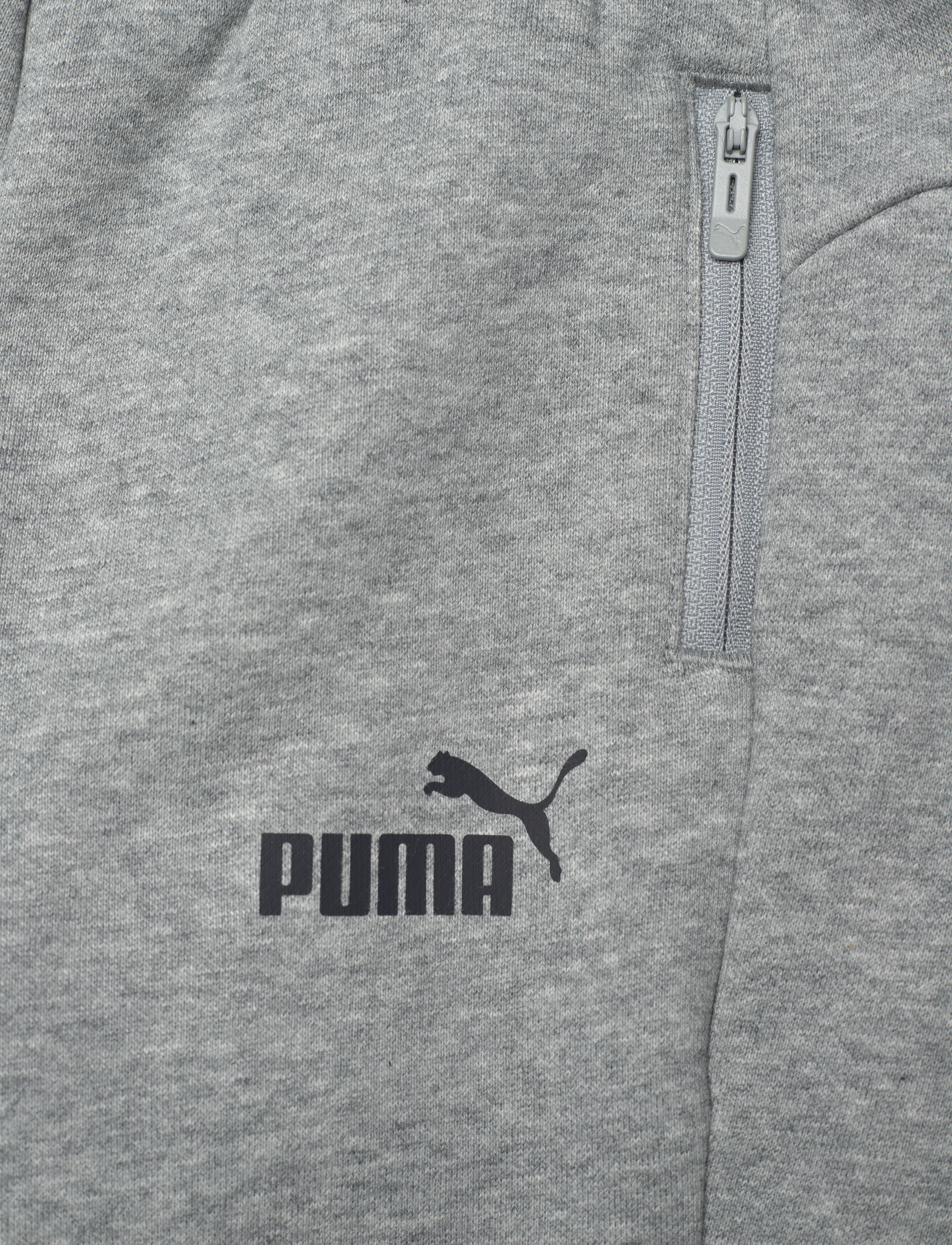 PUMA - ESS Logo Pants FL cl B - medium gray heather - 2