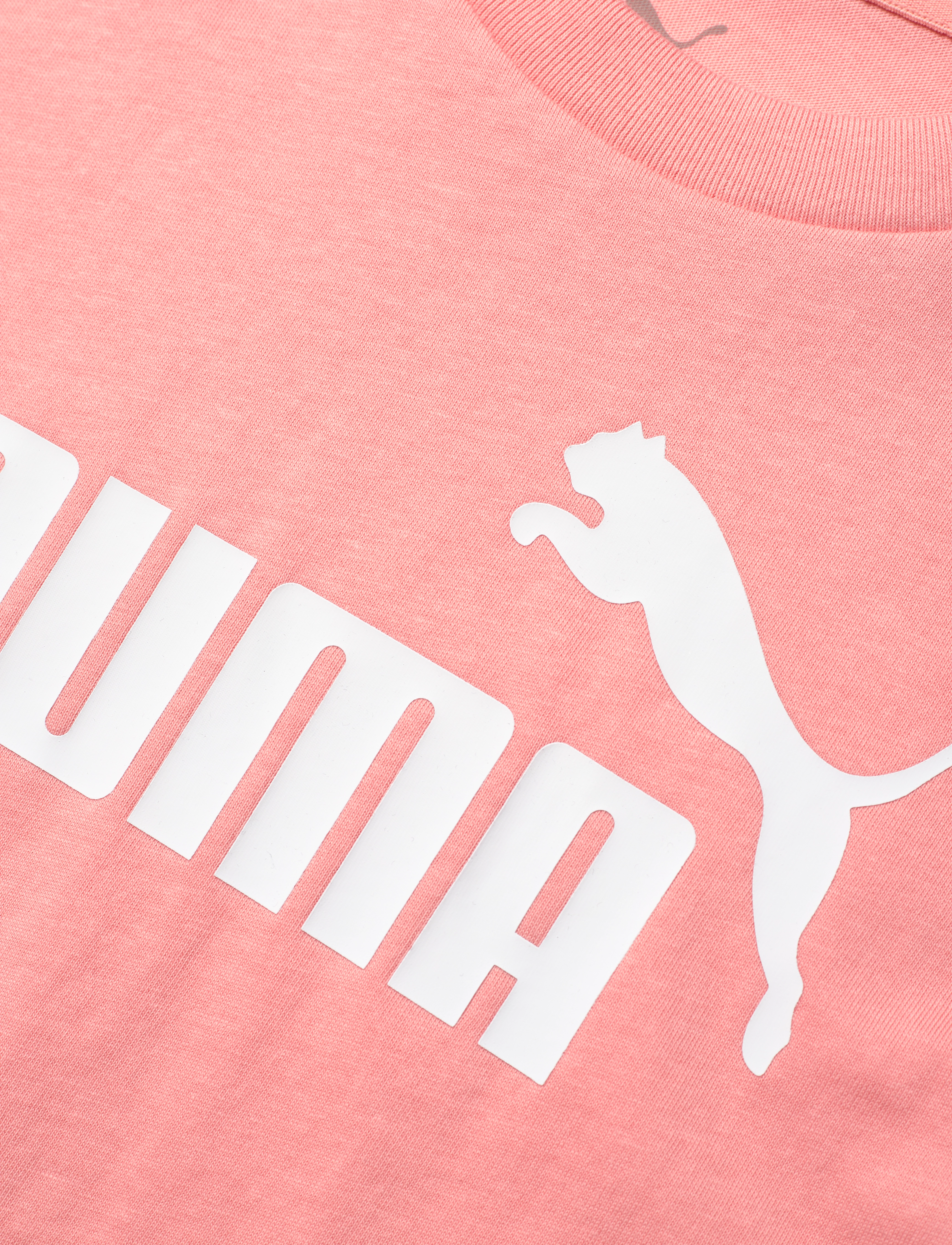 PUMA - ESS No. 1 Logo Tee G - short-sleeved t-shirts - pink fruit - 2
