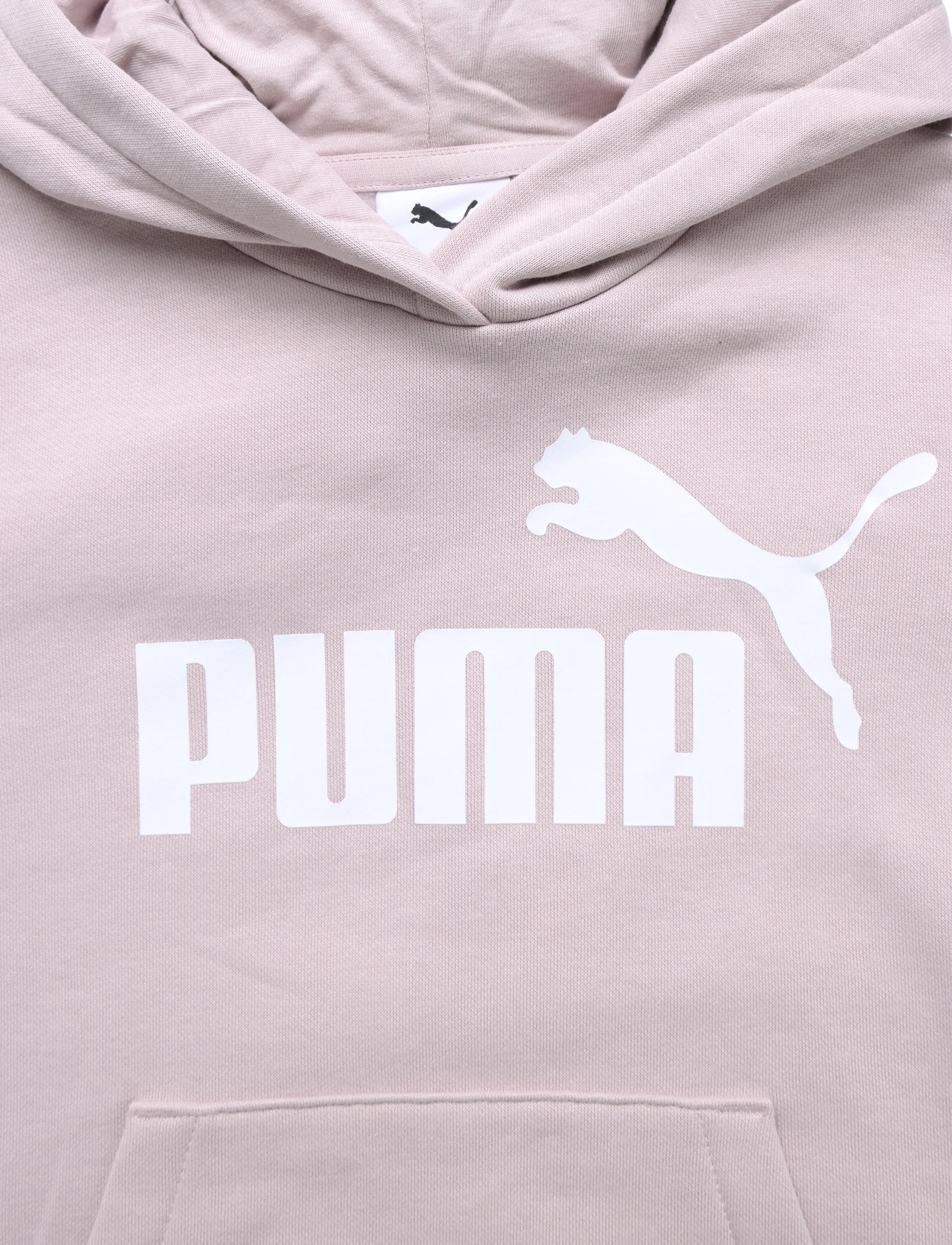 PUMA - ESS No. 1 Logo Hoodie FL G - huvtröjor - misty pink - 2