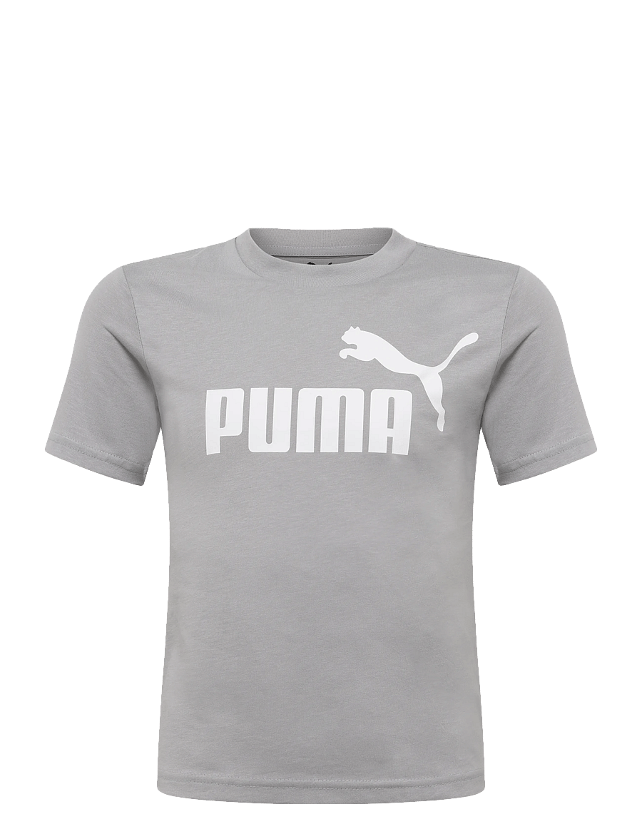 PUMA - ESS No. 1 Logo Tee B - stutterma bolir - gray echo - 0