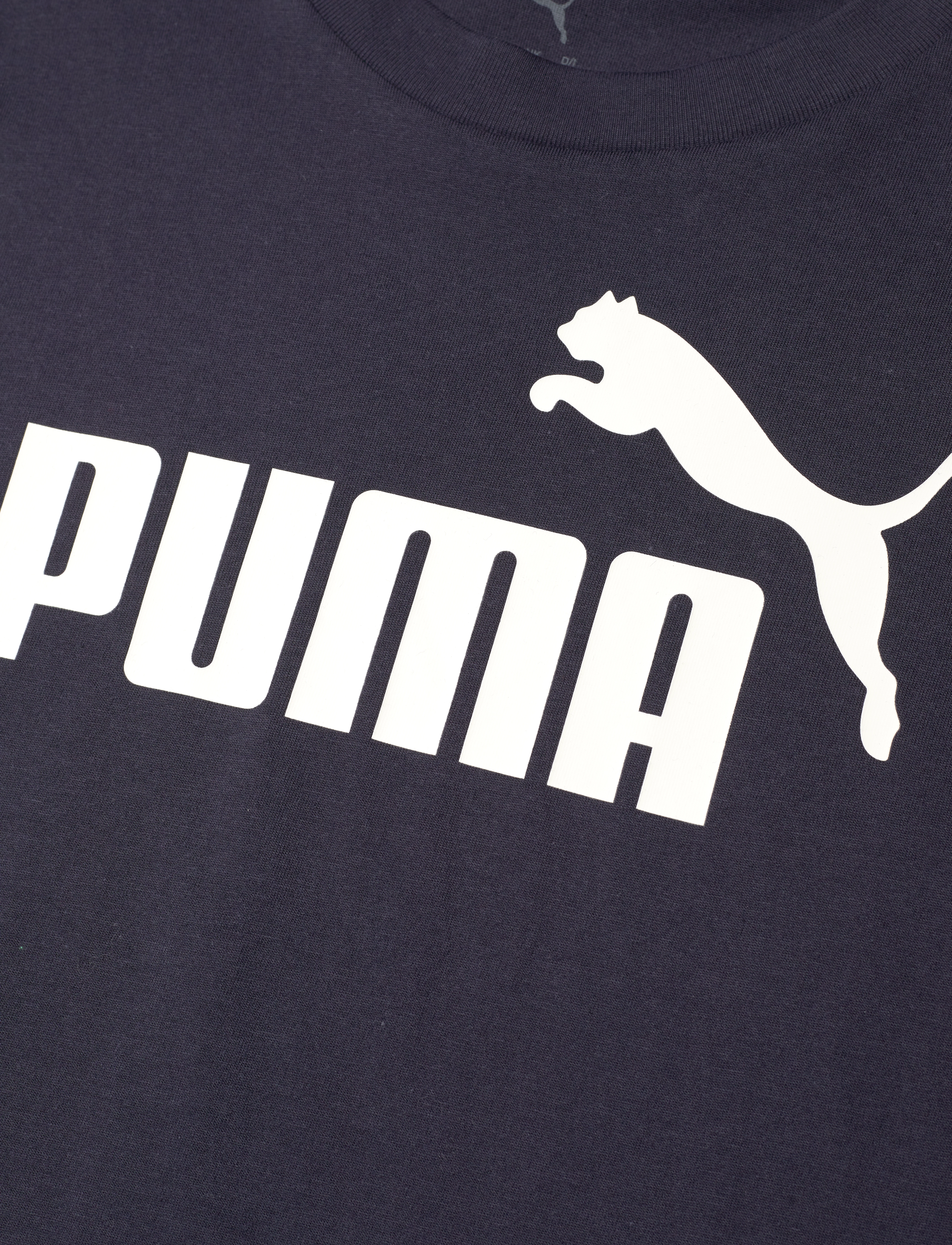 PUMA - ESS No. 1 Logo Tee B - short-sleeved t-shirts - new navy - 2