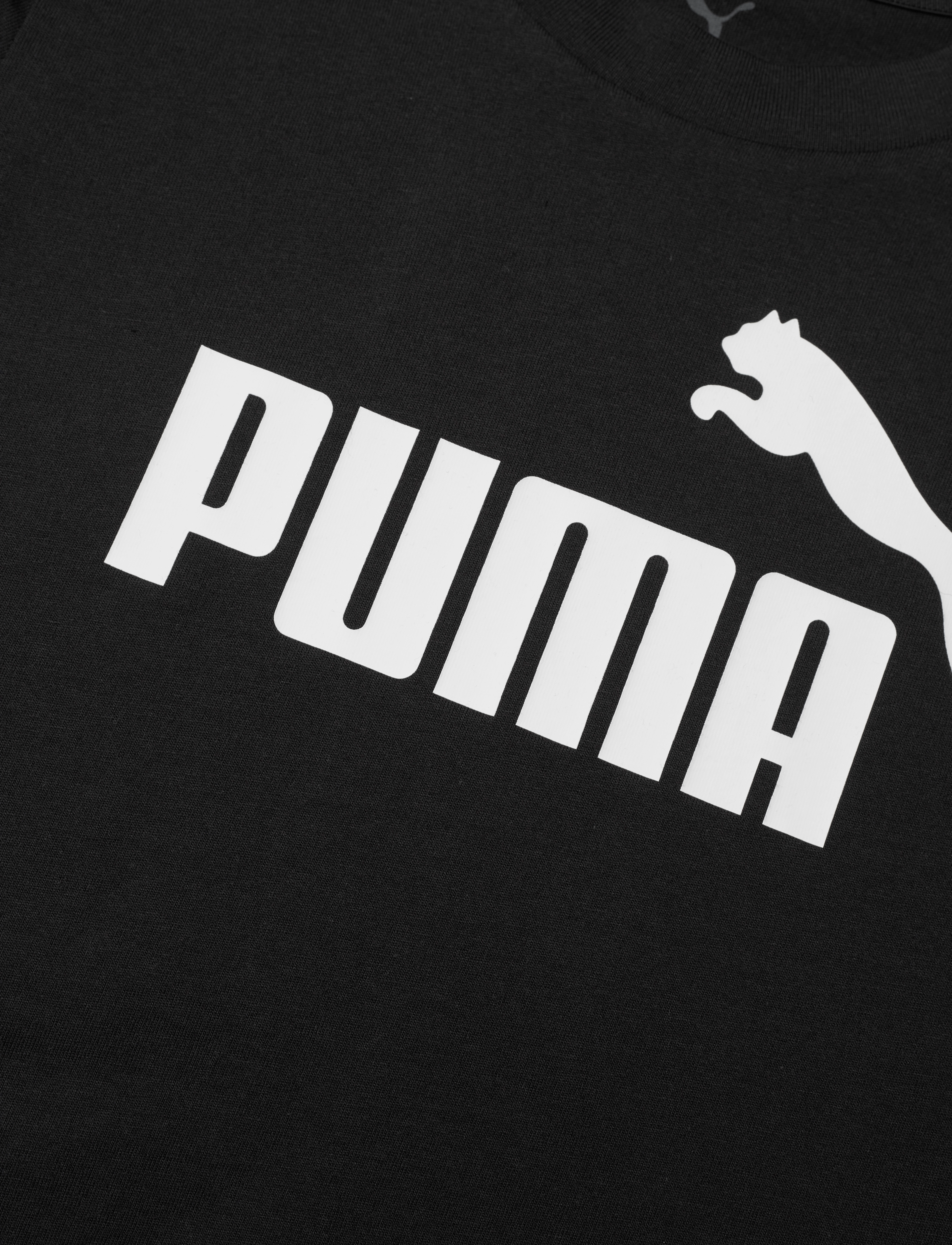 PUMA - ESS No. 1 Logo Tee B - short-sleeved t-shirts - puma black - 2