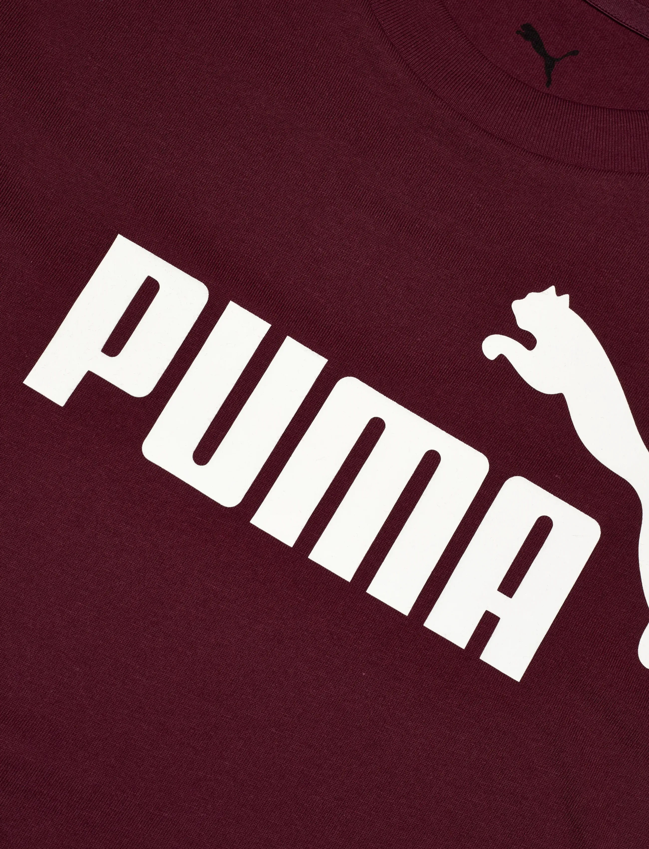 PUMA - ESS No. 1 Logo Tee B - kortärmade t-shirts - ruby shimmer - 2