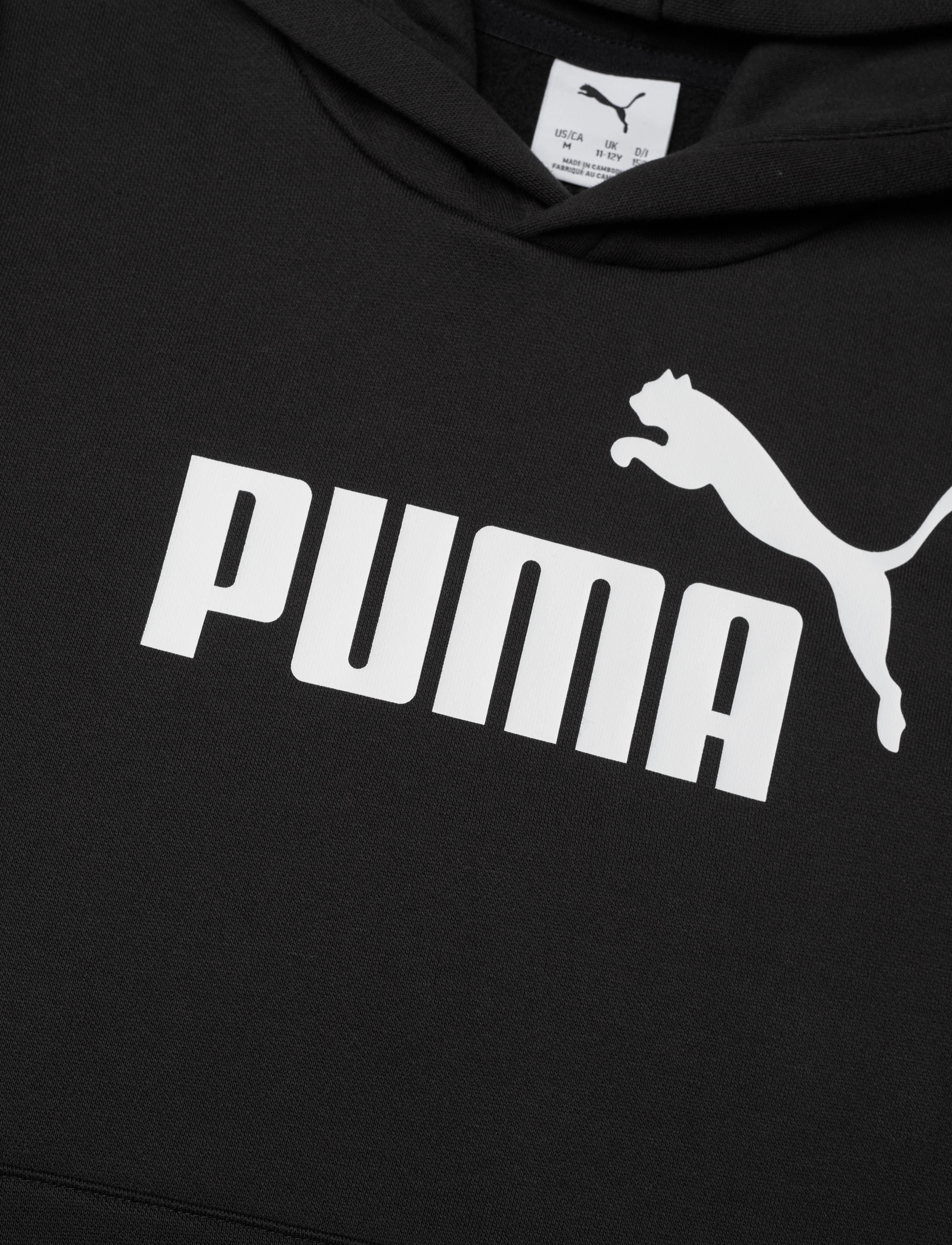 PUMA - ESS No. 1 Logo Hoodie FL B - hettupeysur - puma black - 2