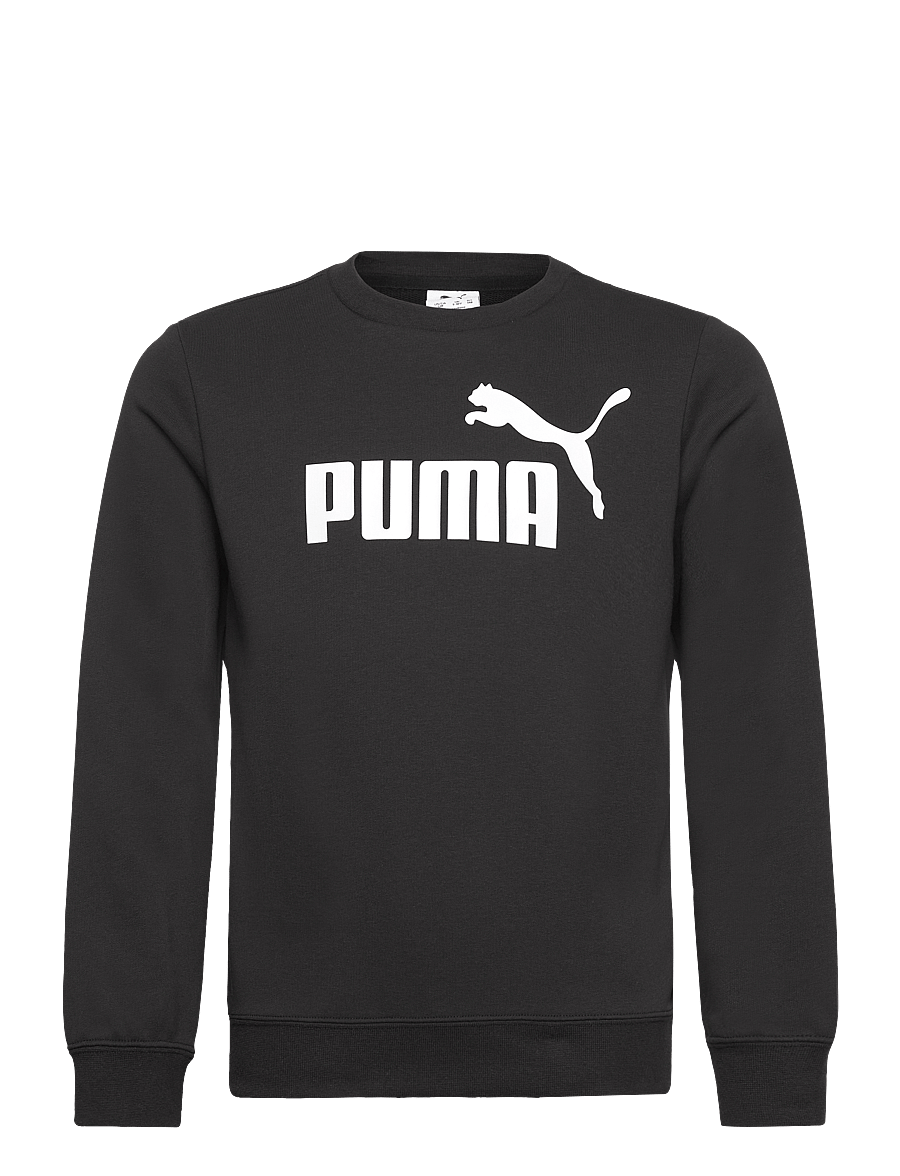PUMA - ESS No. 1 Logo Crew TR B - sweatshirts - puma black - 0